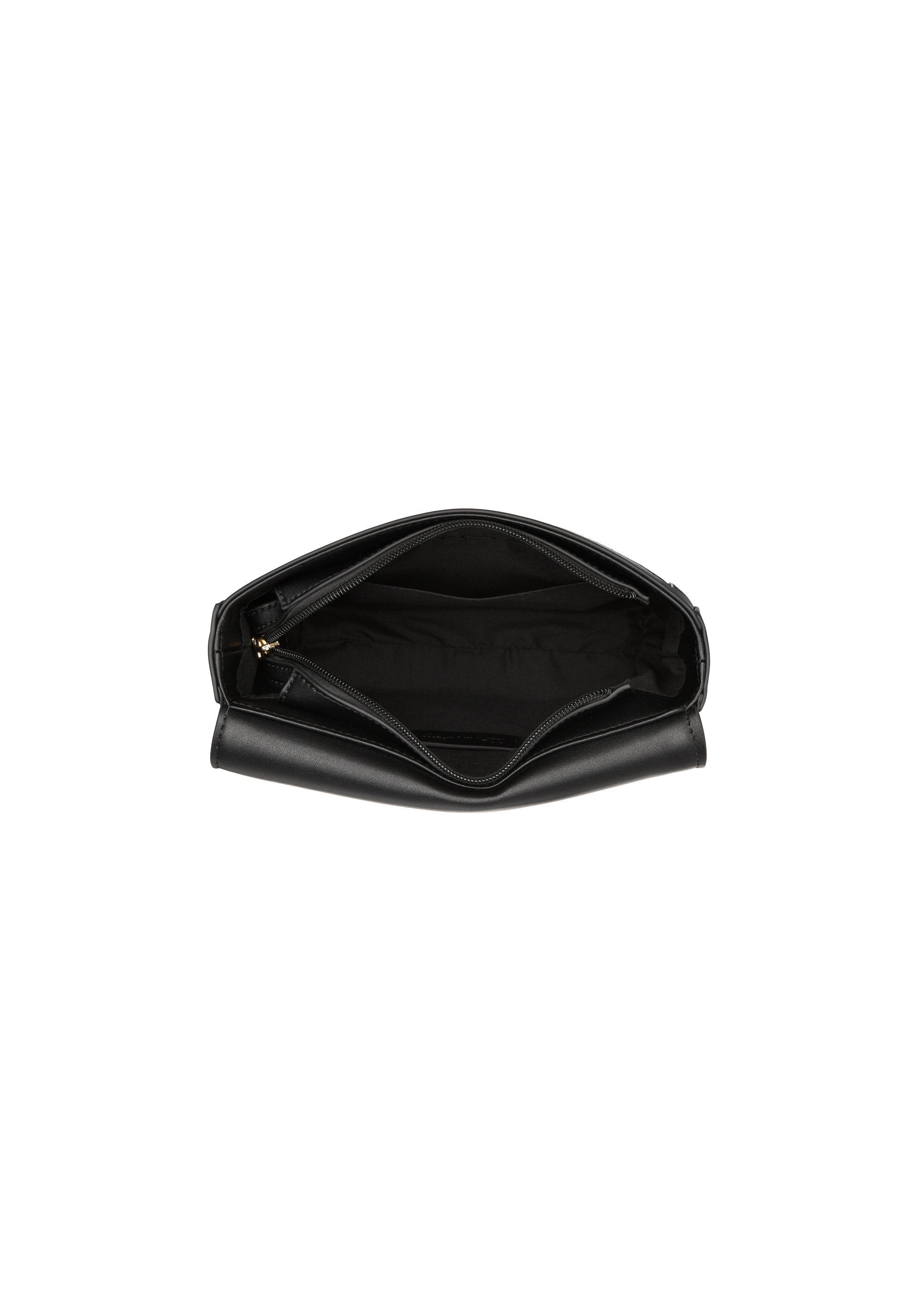 Small black mailbag with decorative buckle TOREC-0896-99(W24)-04