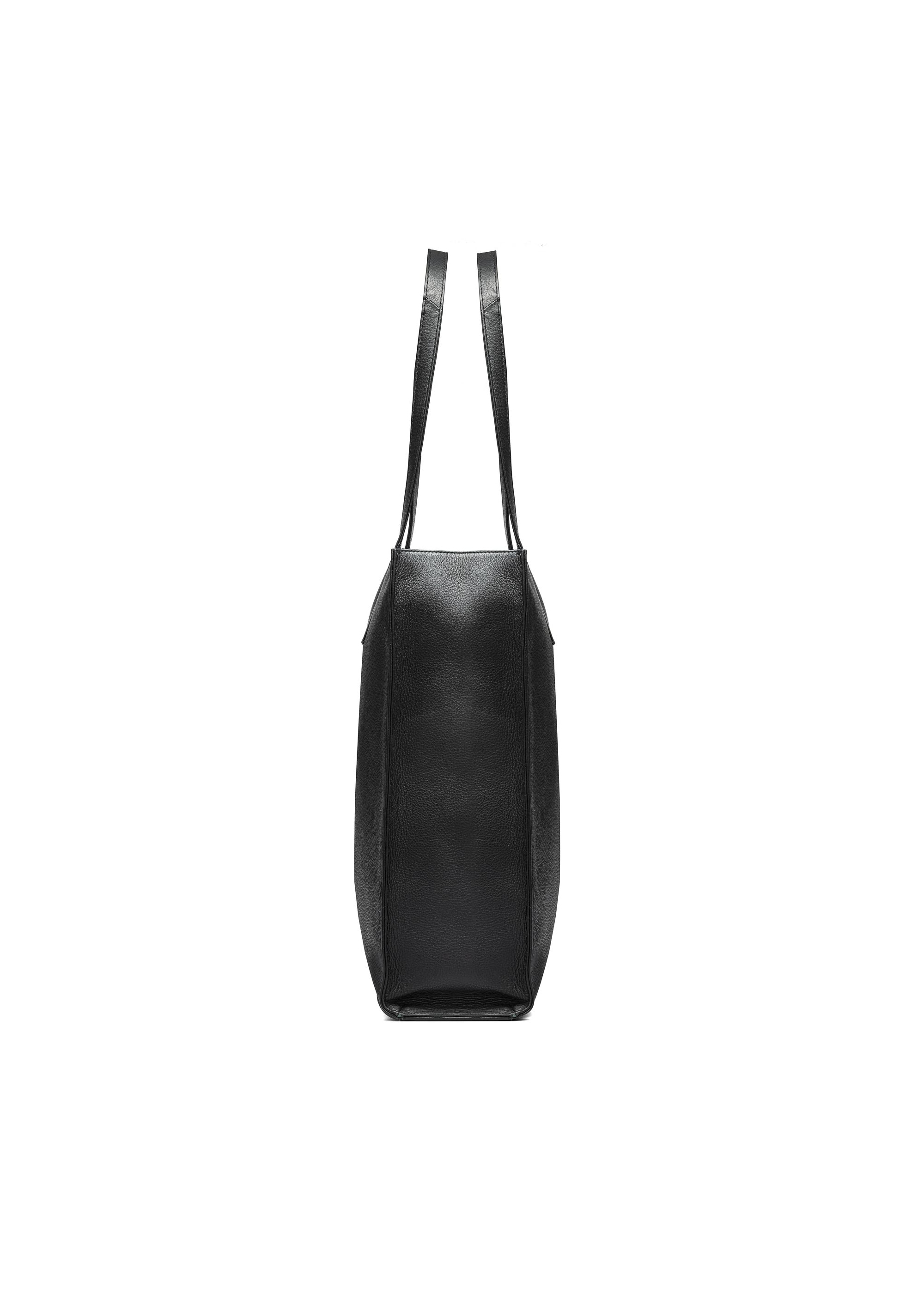 Black leather large women's handbag TORES-1086-99(W25)-03