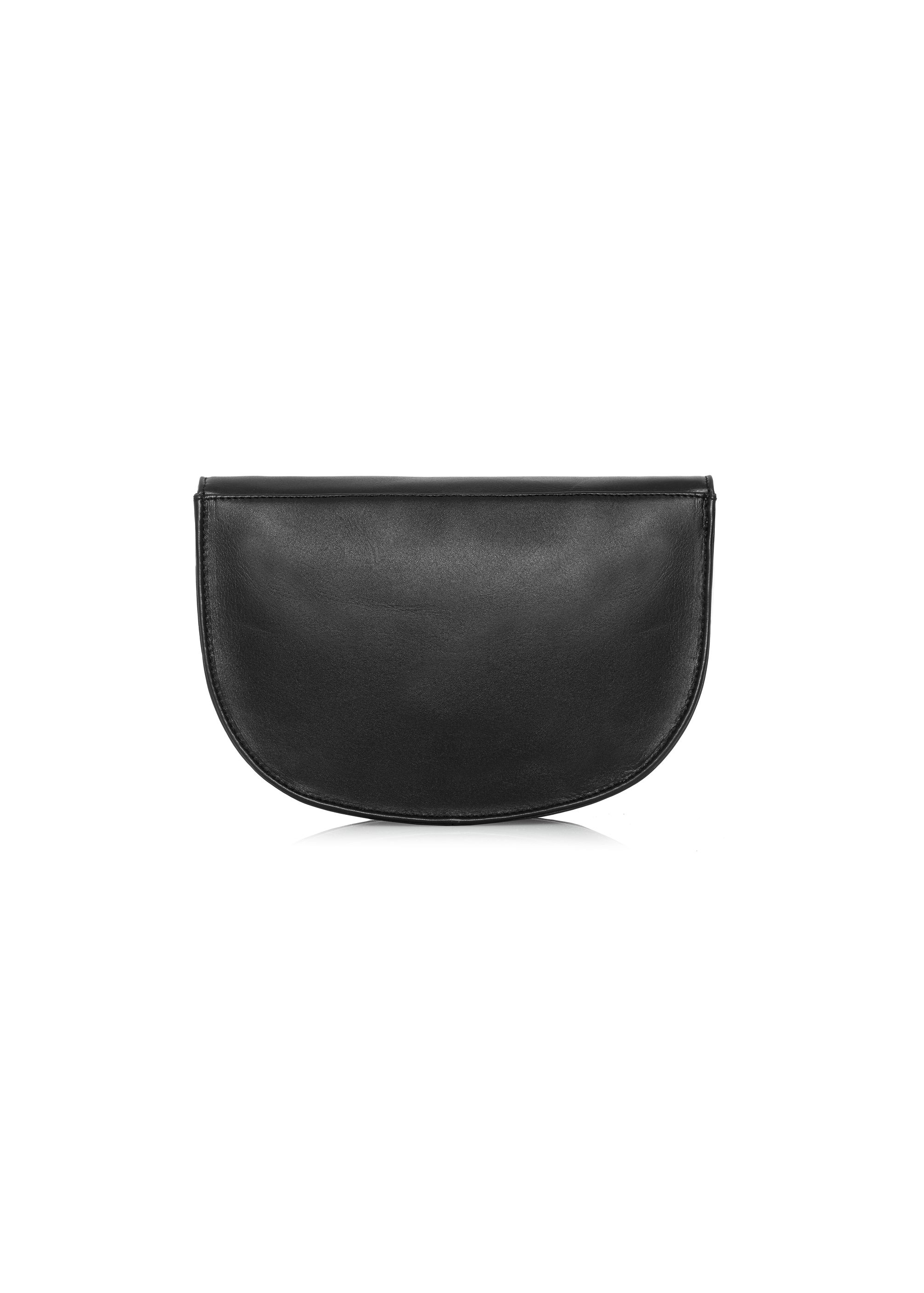 Black leather women's handbag TORES-1082-99(W25)-03