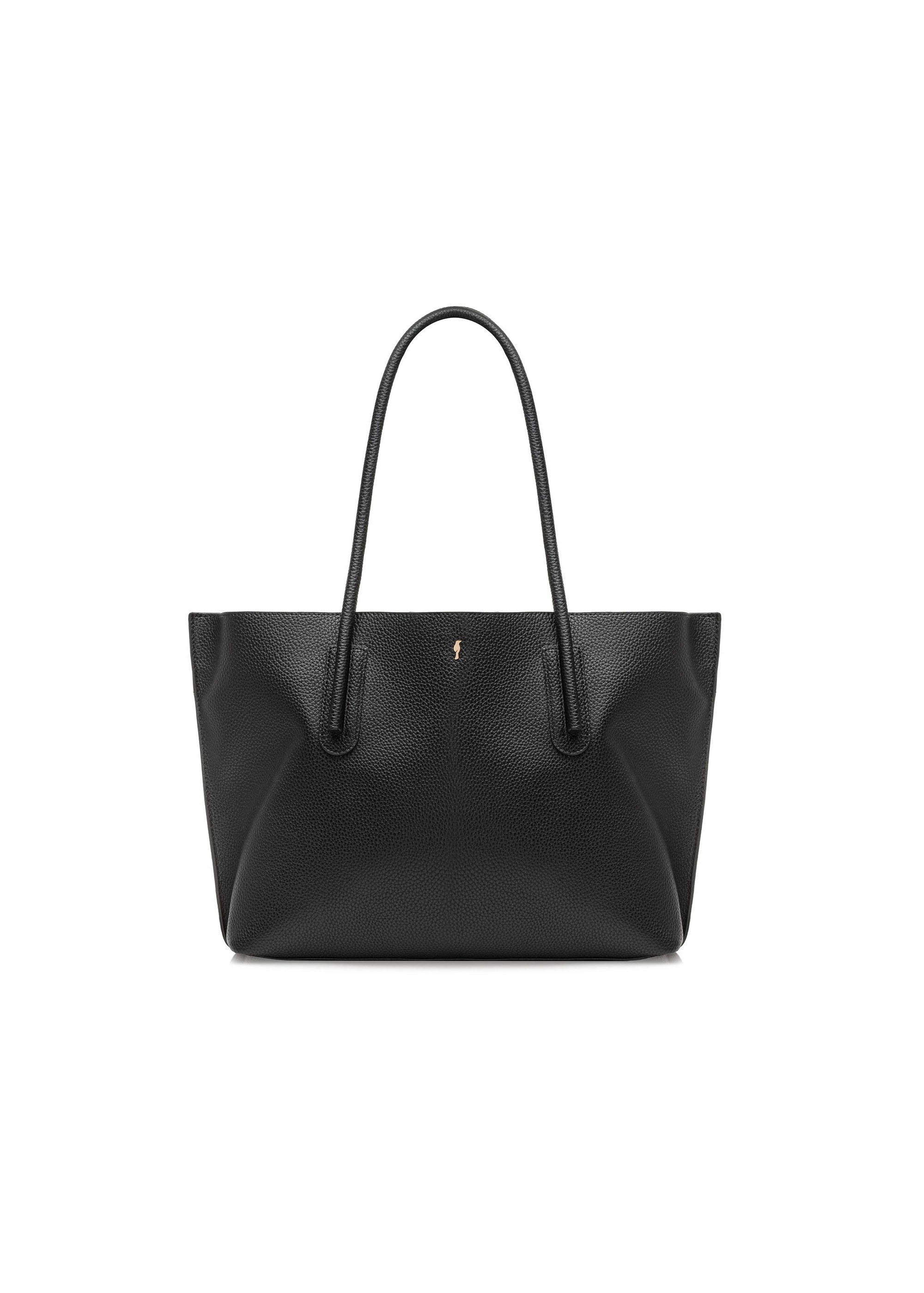 Black women's shopper bag TOREC-0938A-99(W25)-01