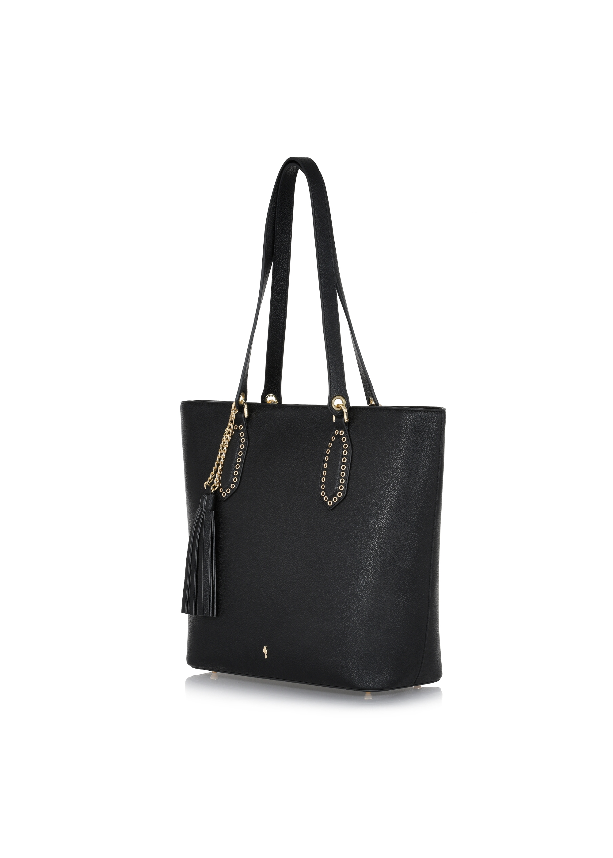 Black women's shopper bag TOREC-0905A-99(W25)-02