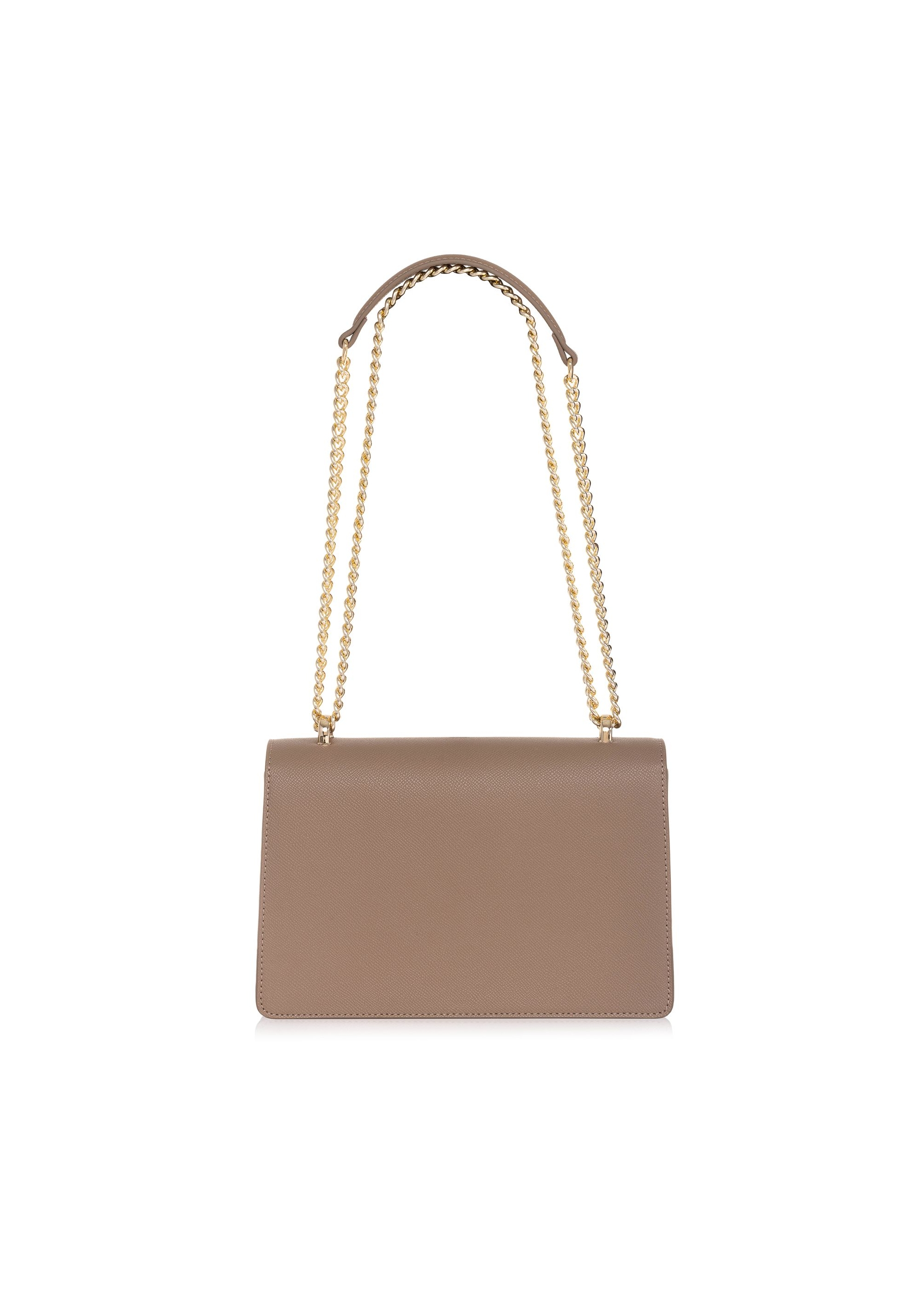 Beige women's handbag on a chain TOREC-1023-81(W25)-03