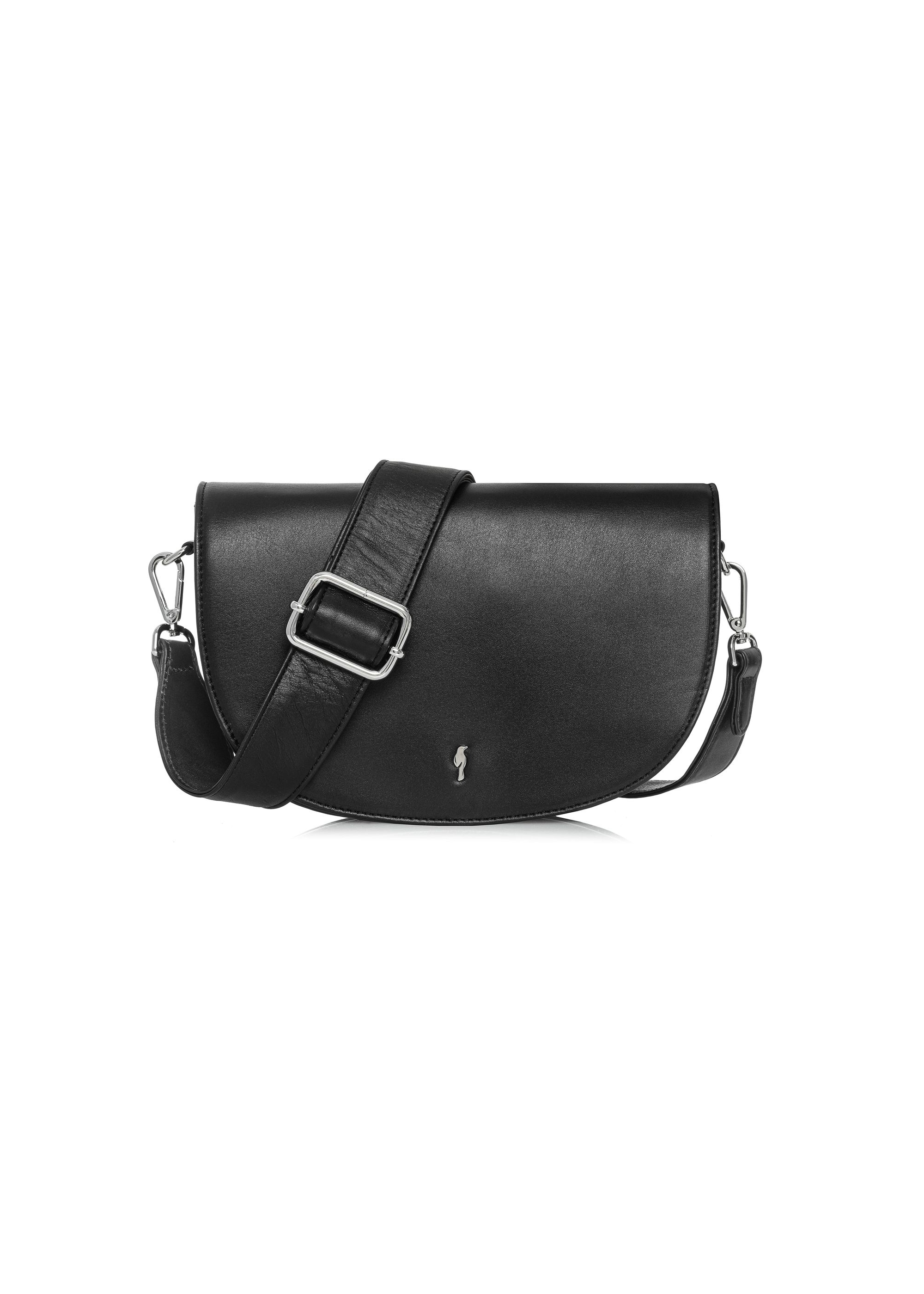 Black leather women's handbag TORES-1082-99(W25)-01