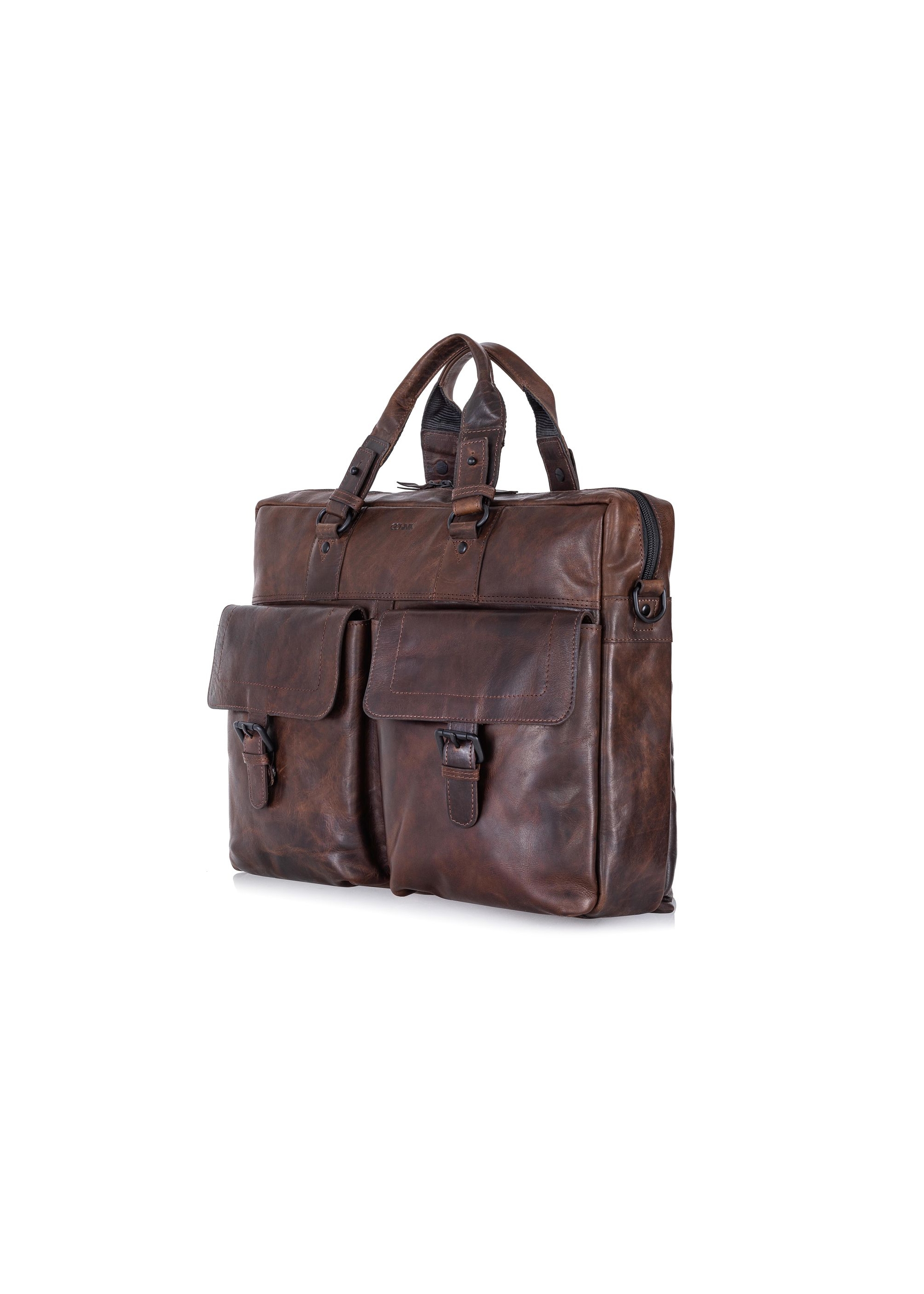 Men's leather business bag TORMS-0404-79(Z24)-02