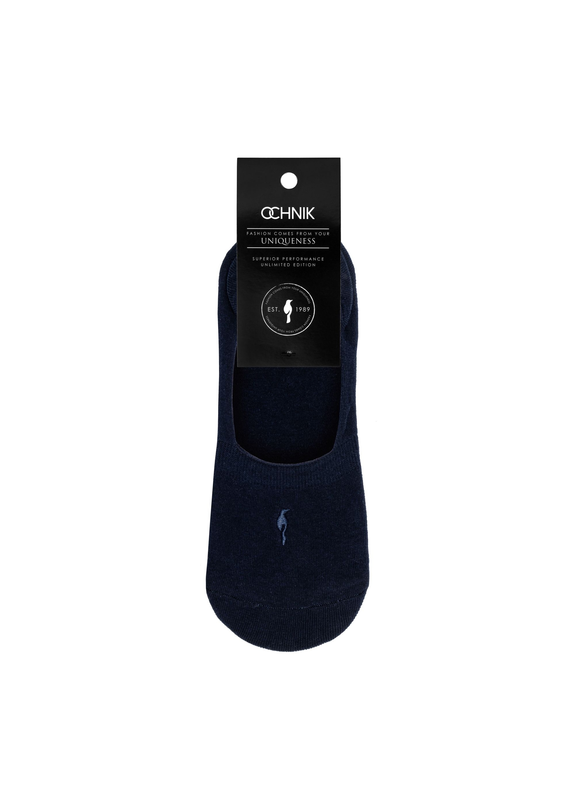 Navy blue men's socks SKAMT-0150B-68(W25)-02