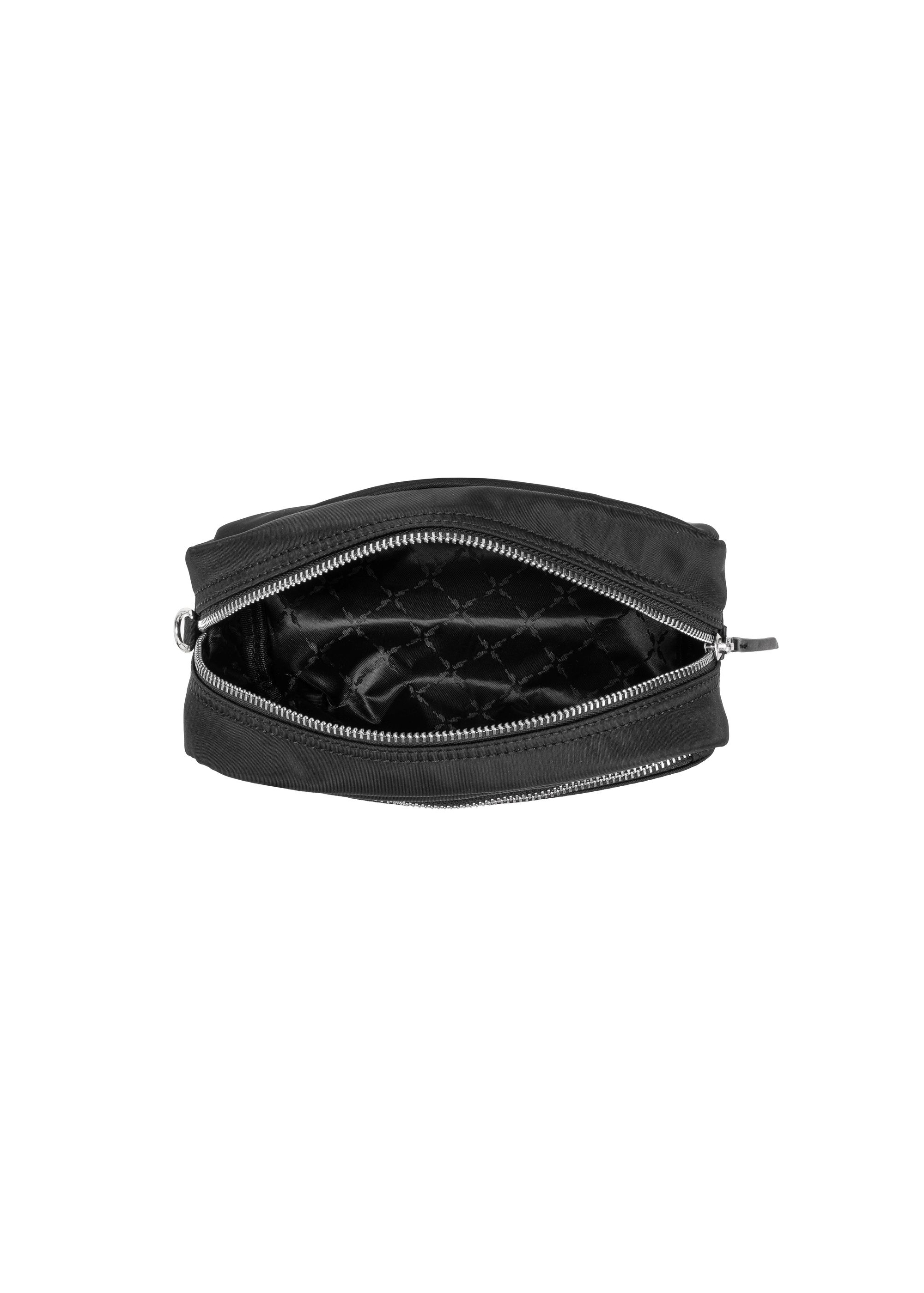 Women's black cosmetic bag TOREN-0271-99(W24)-05