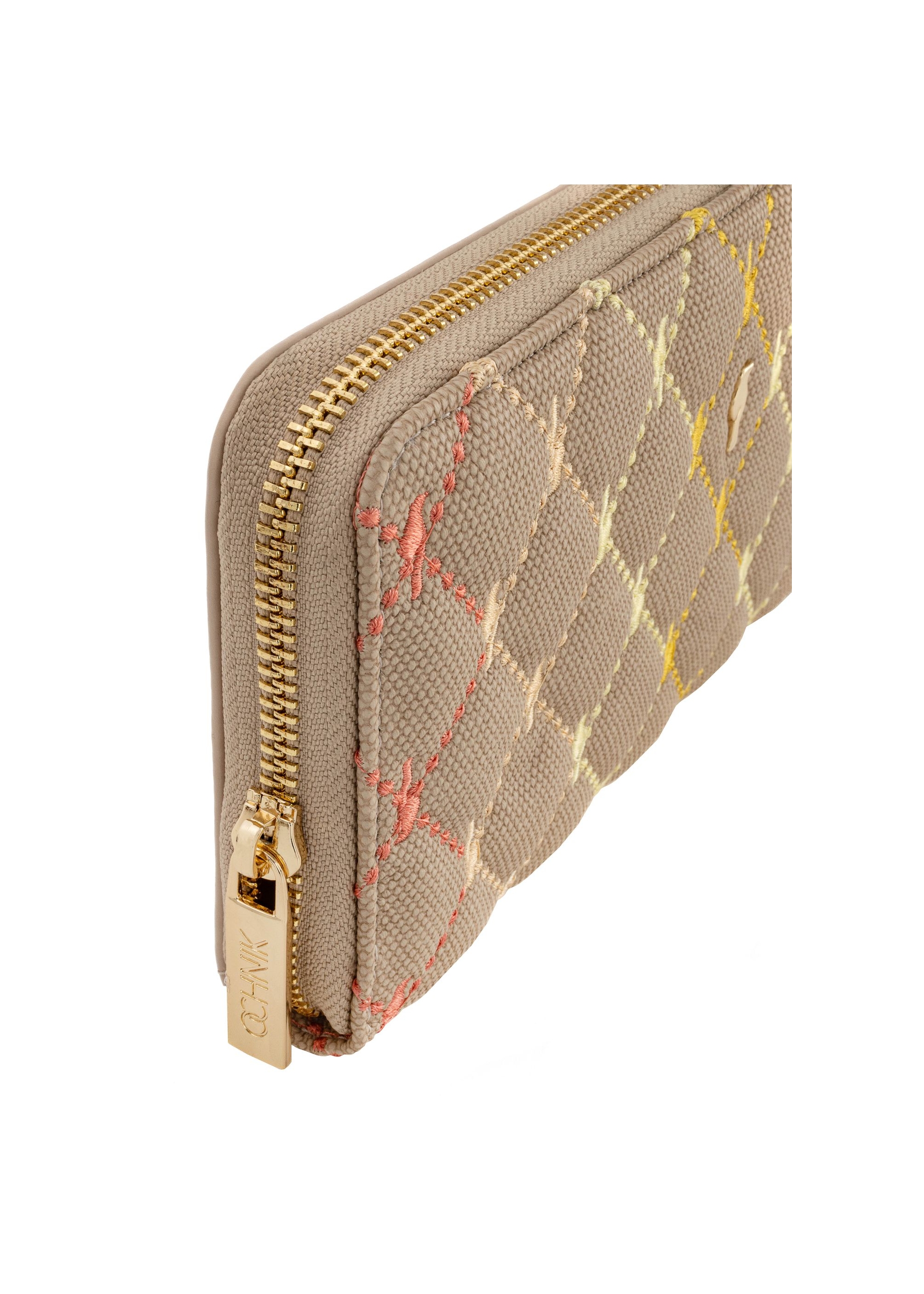 Large women's quilted wallet POREC-0381-15(W24)-07