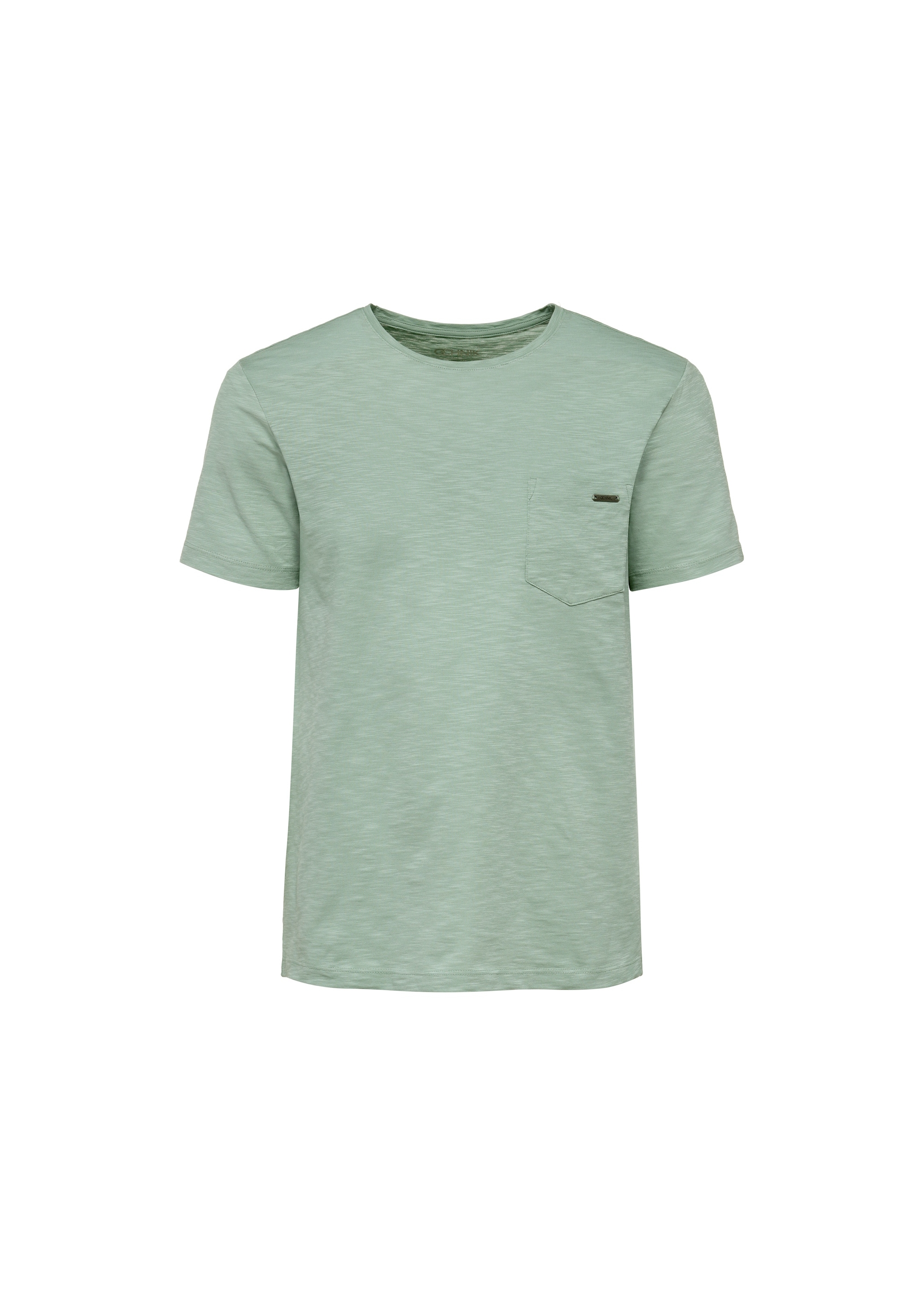 Green cotton men's t-shirt TSHMT-0121-52(W25)-04