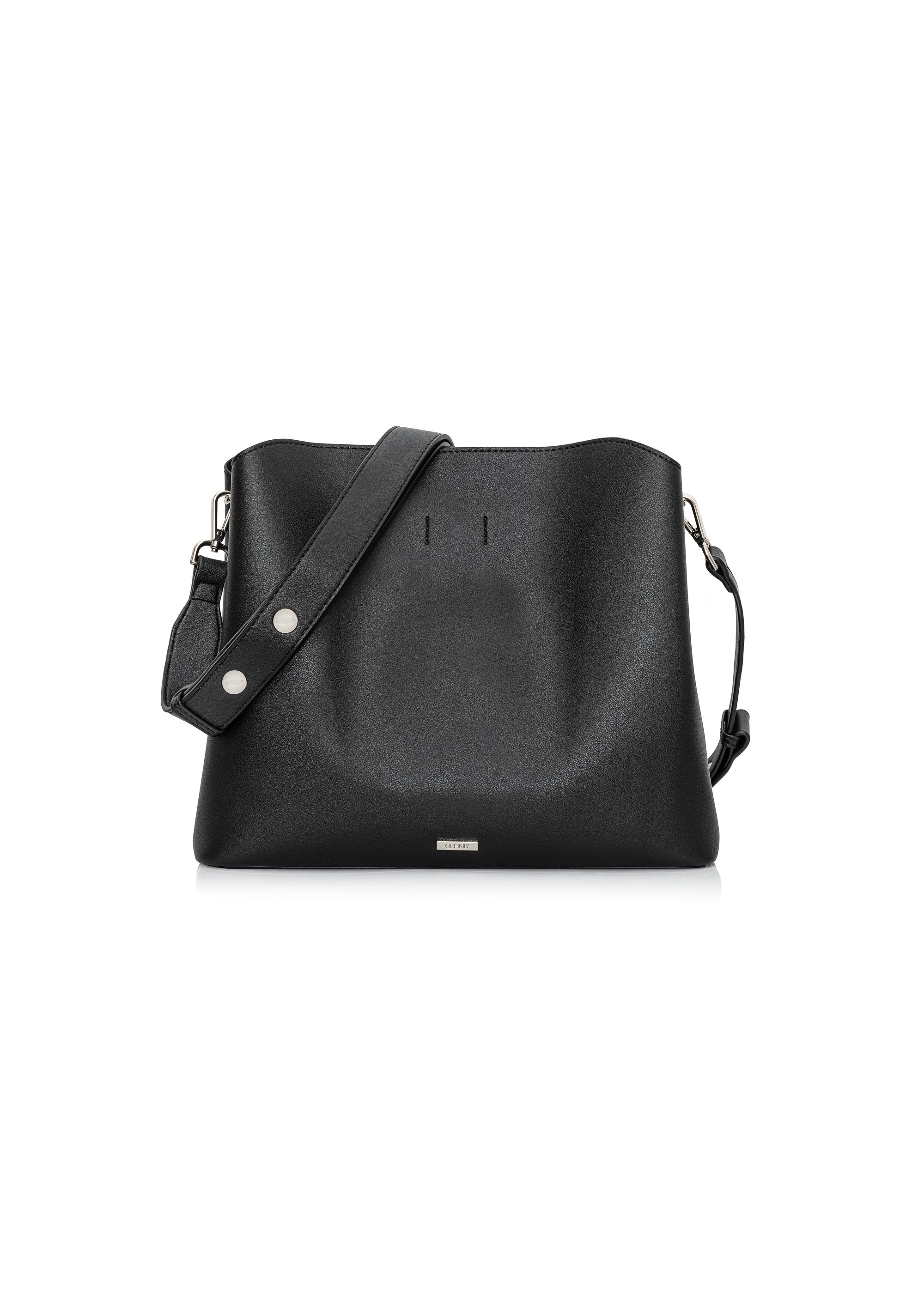 Black women's shopper bag TOREC-0862A-99(Z24) photo 1