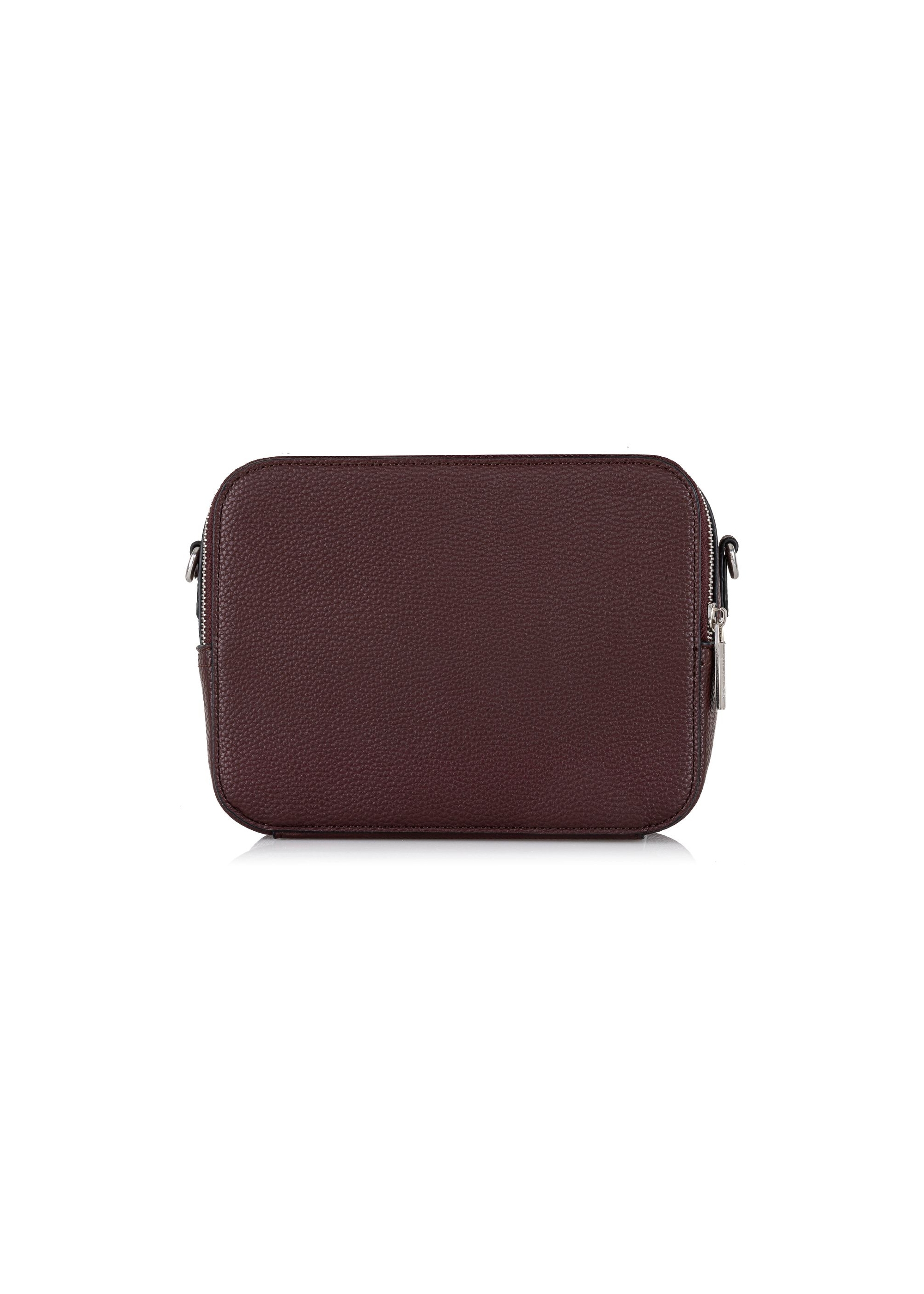 Burgundy two-compartment shoulder bag TOREC-0405B-49(Z24)-04