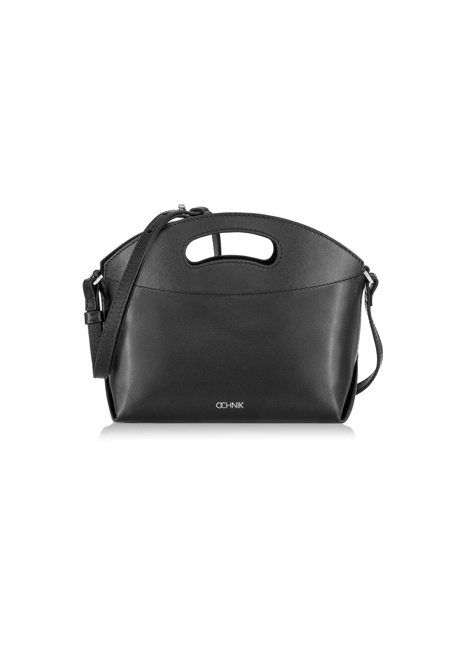 Black small leather women's handbag TORES-1065-99(Z24)-01