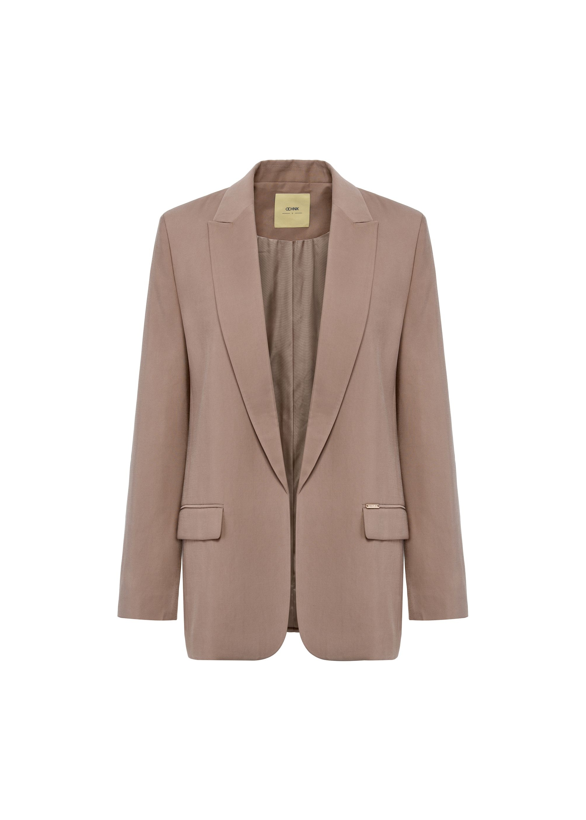 Women's camel jacket ZAKDT-0031-83(W25)-04