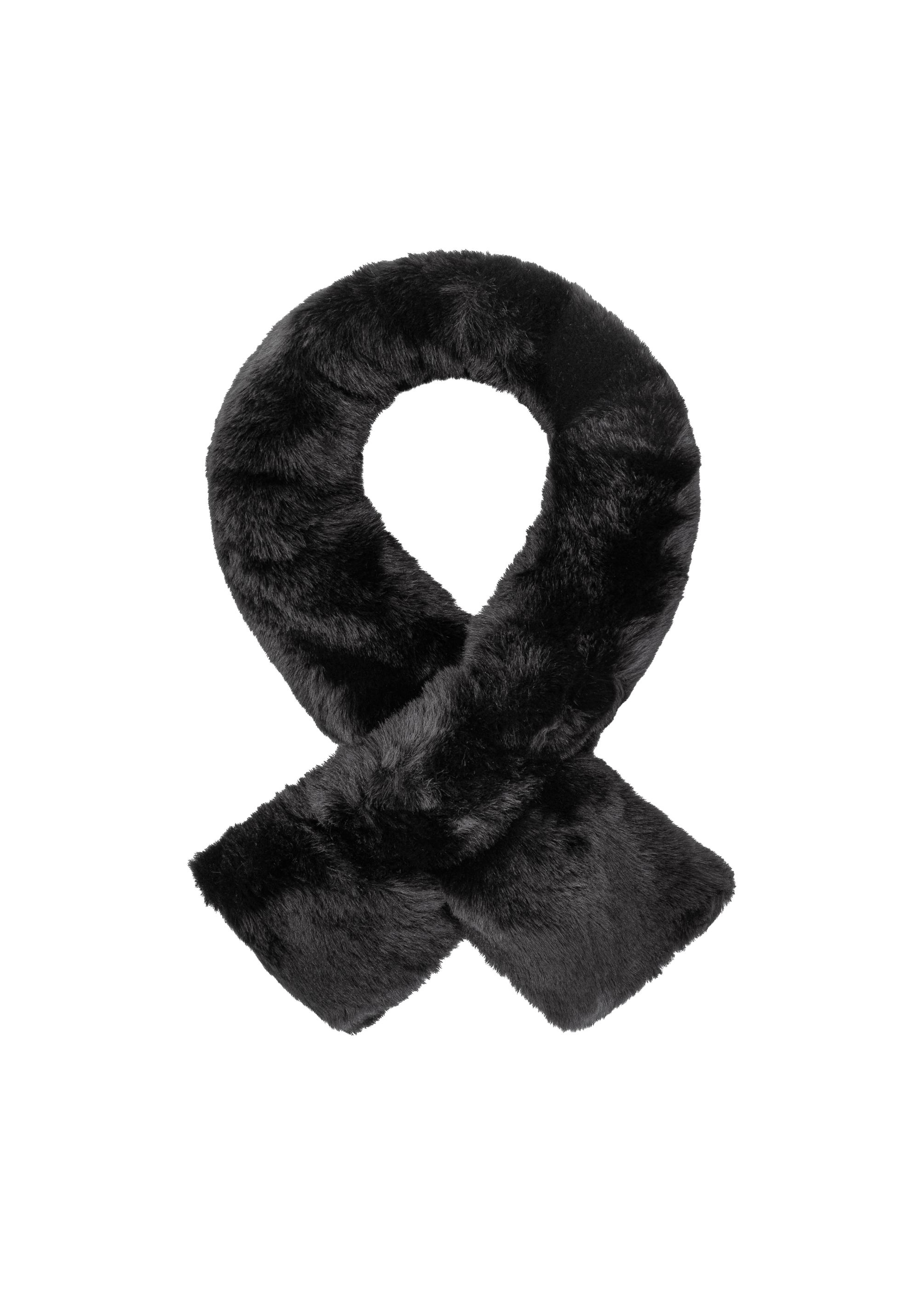 Black women's scarf SZADF-0032-99(Z24)-02