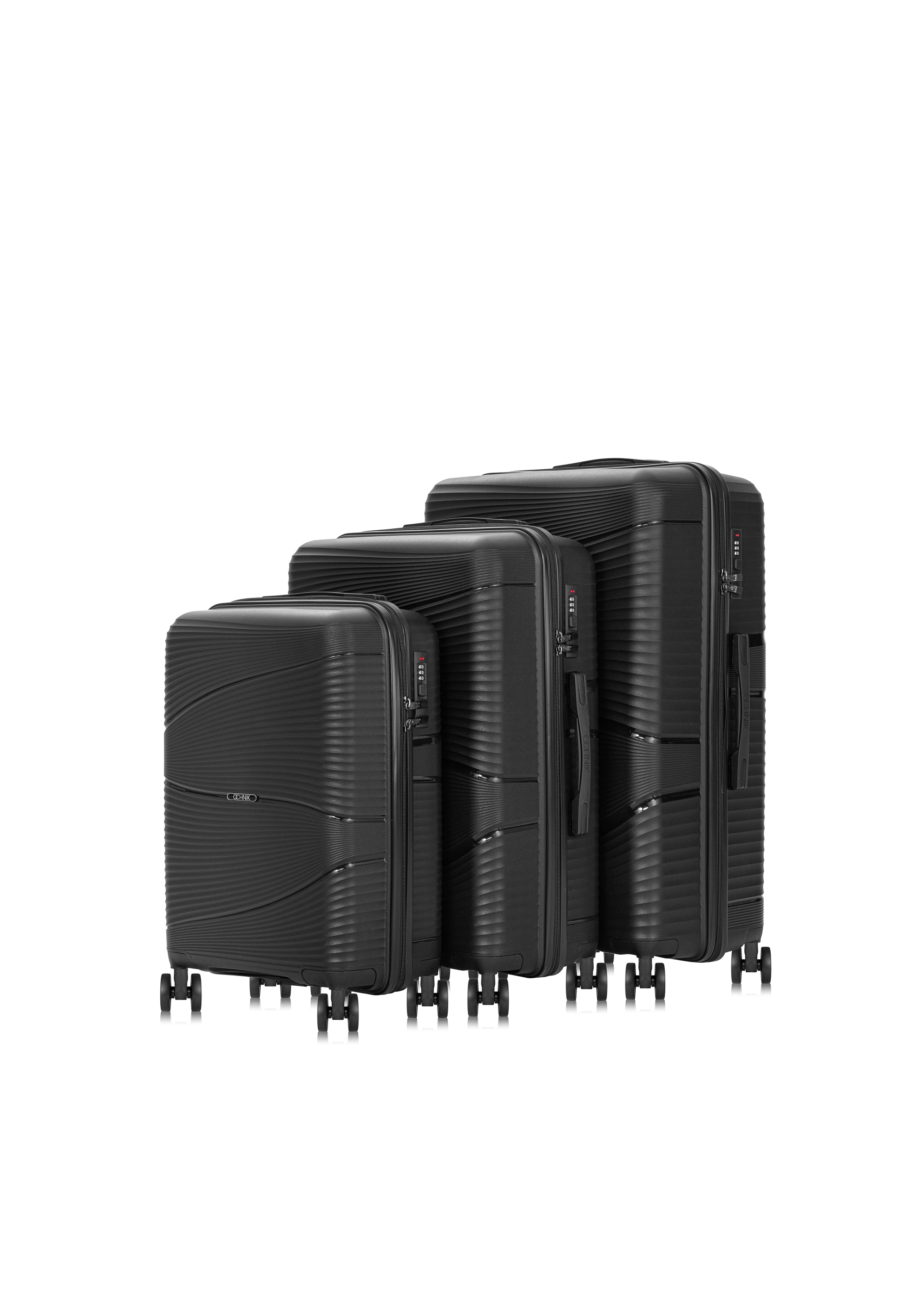 Set of suitcases on wheels 19"/24"/28" WALPP-0021-99(W24)-01