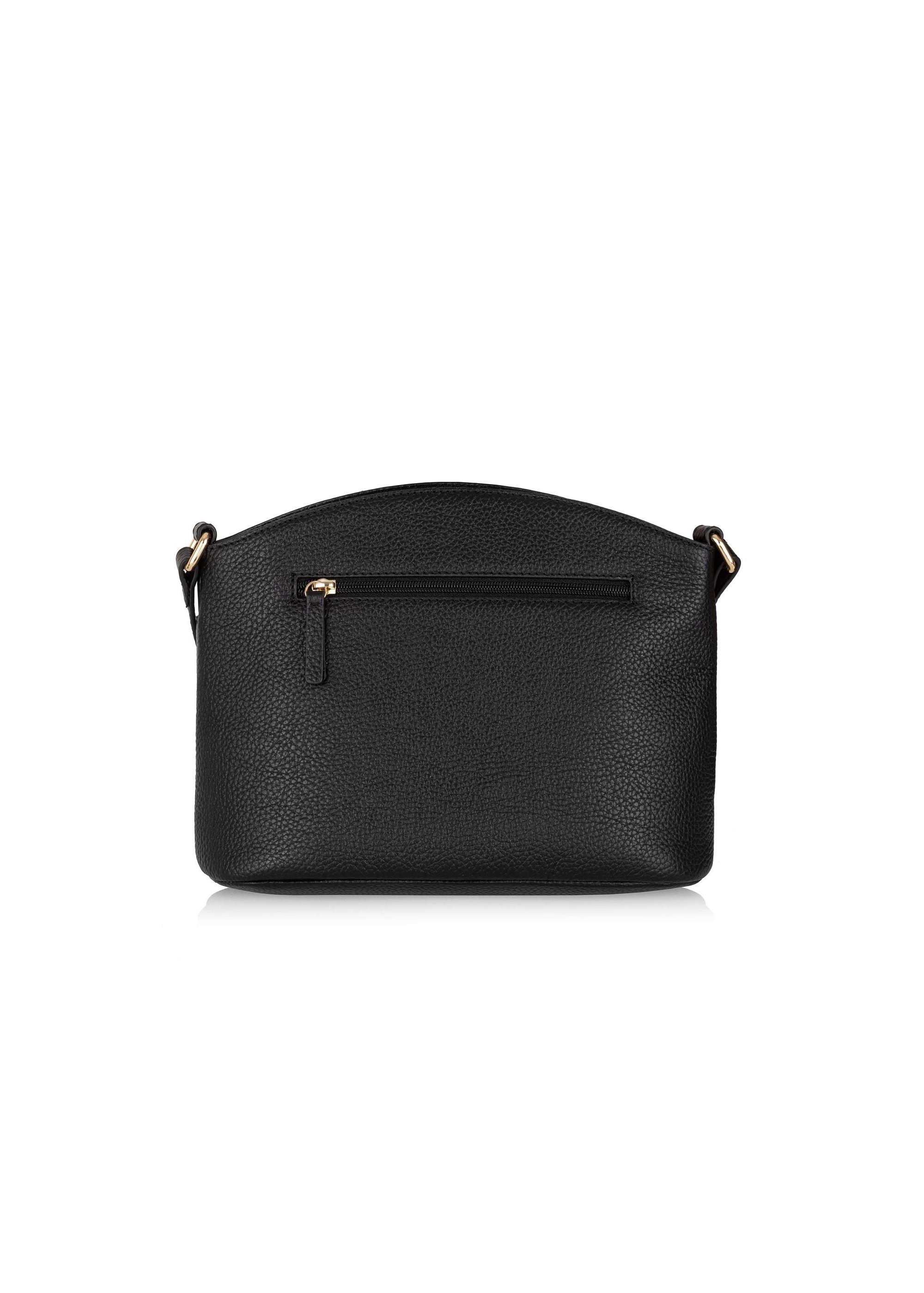 Black leather women's handbag TORES-0955A-99(Z24)-04