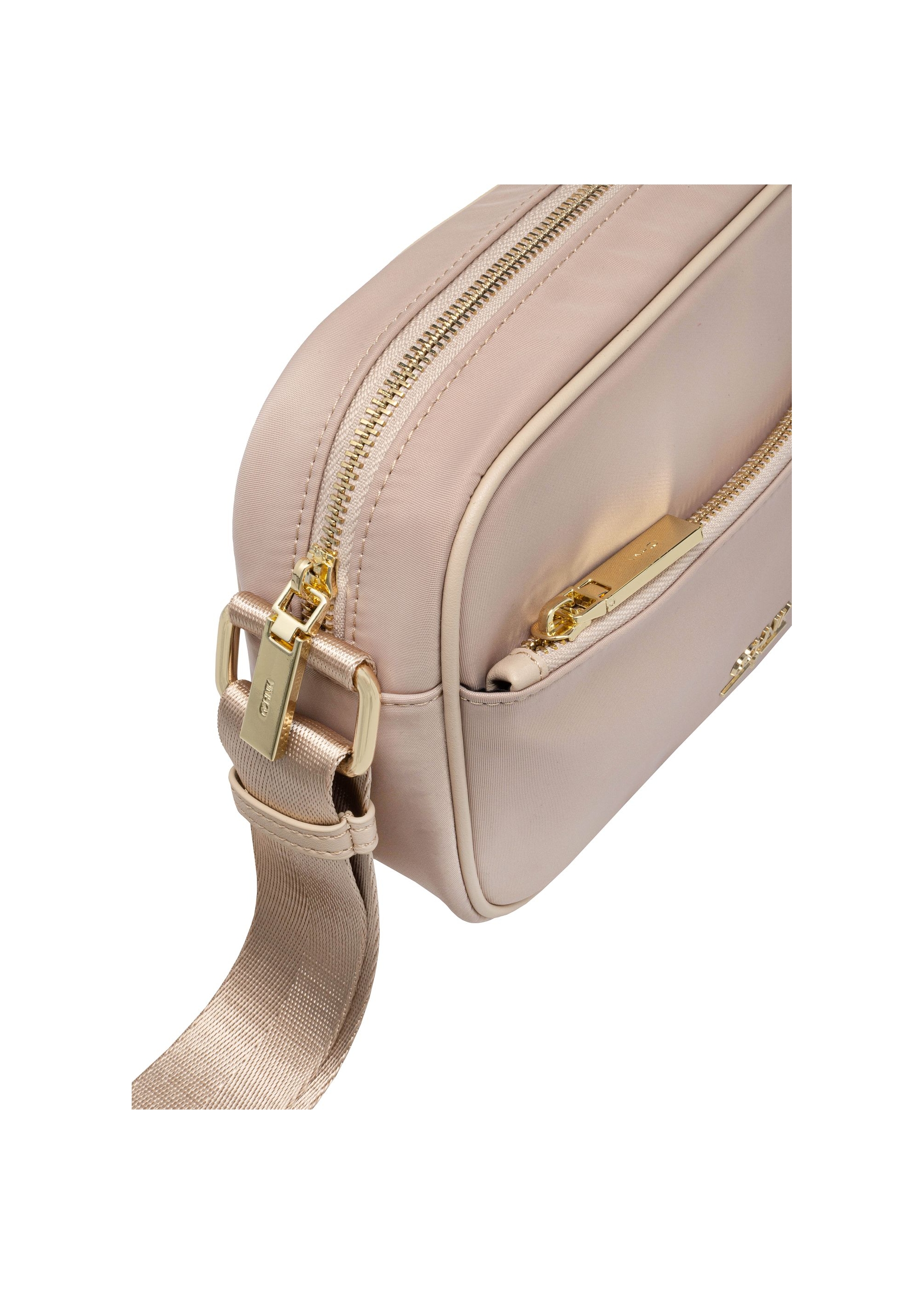 Light pink nylon women's messenger bag TOREN-0309-34(W25)-06