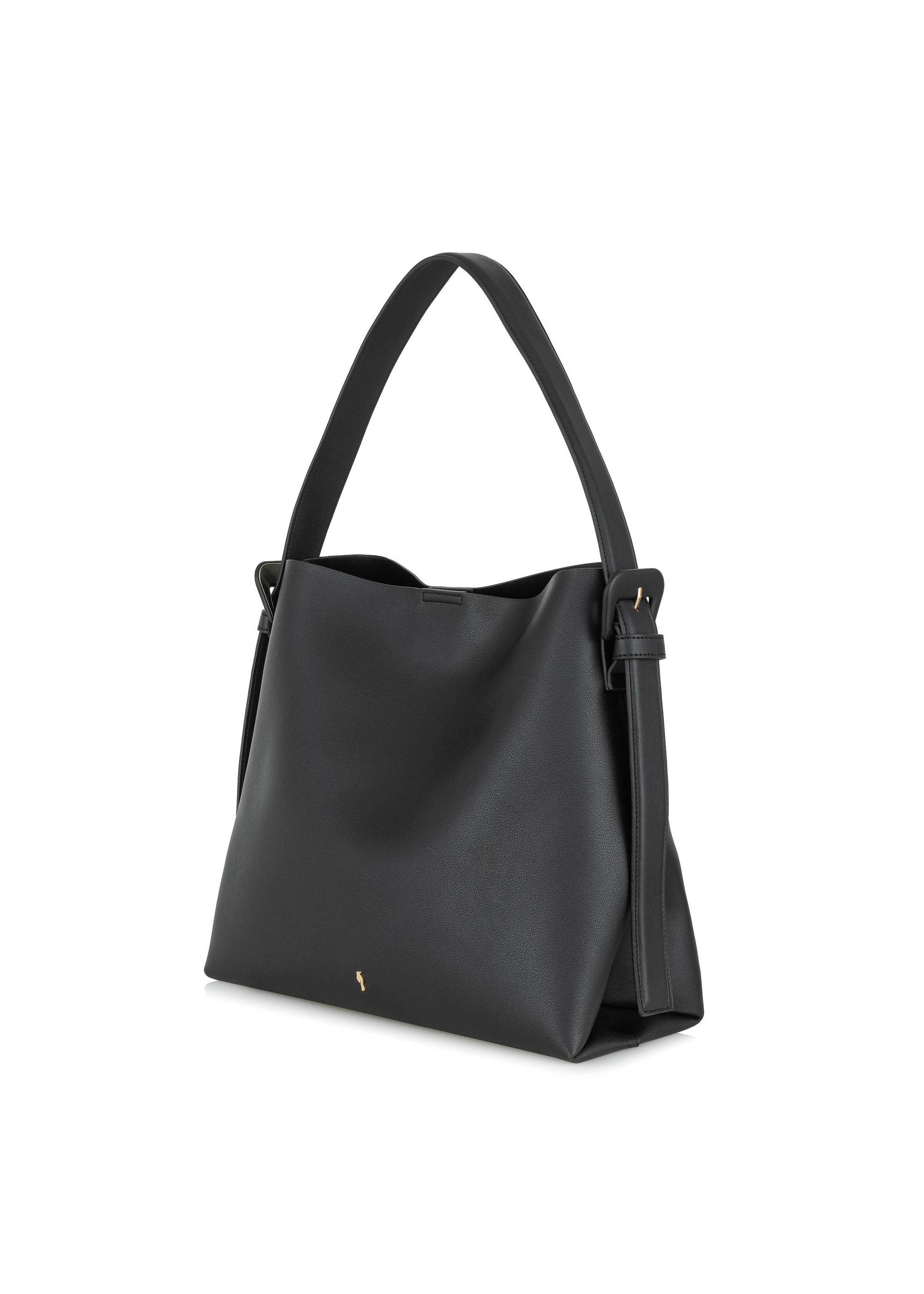 Black women's shopper bag TOREC-0903A-99(W25)-02