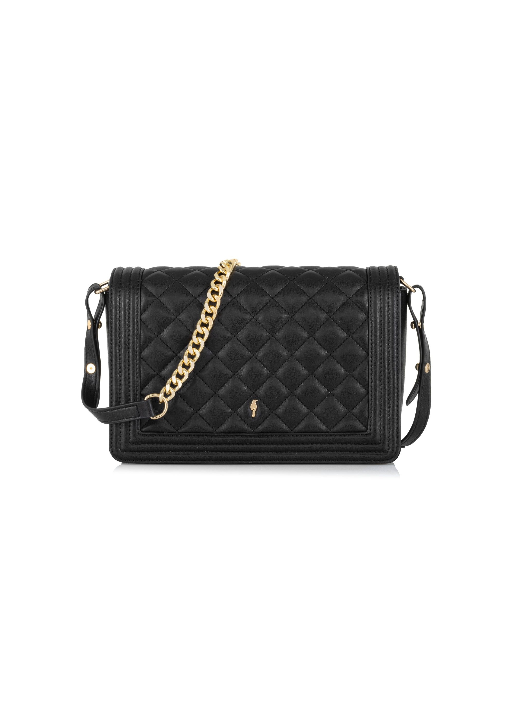 Black quilted women's handbag TOREC-0993-99(Z24)-01