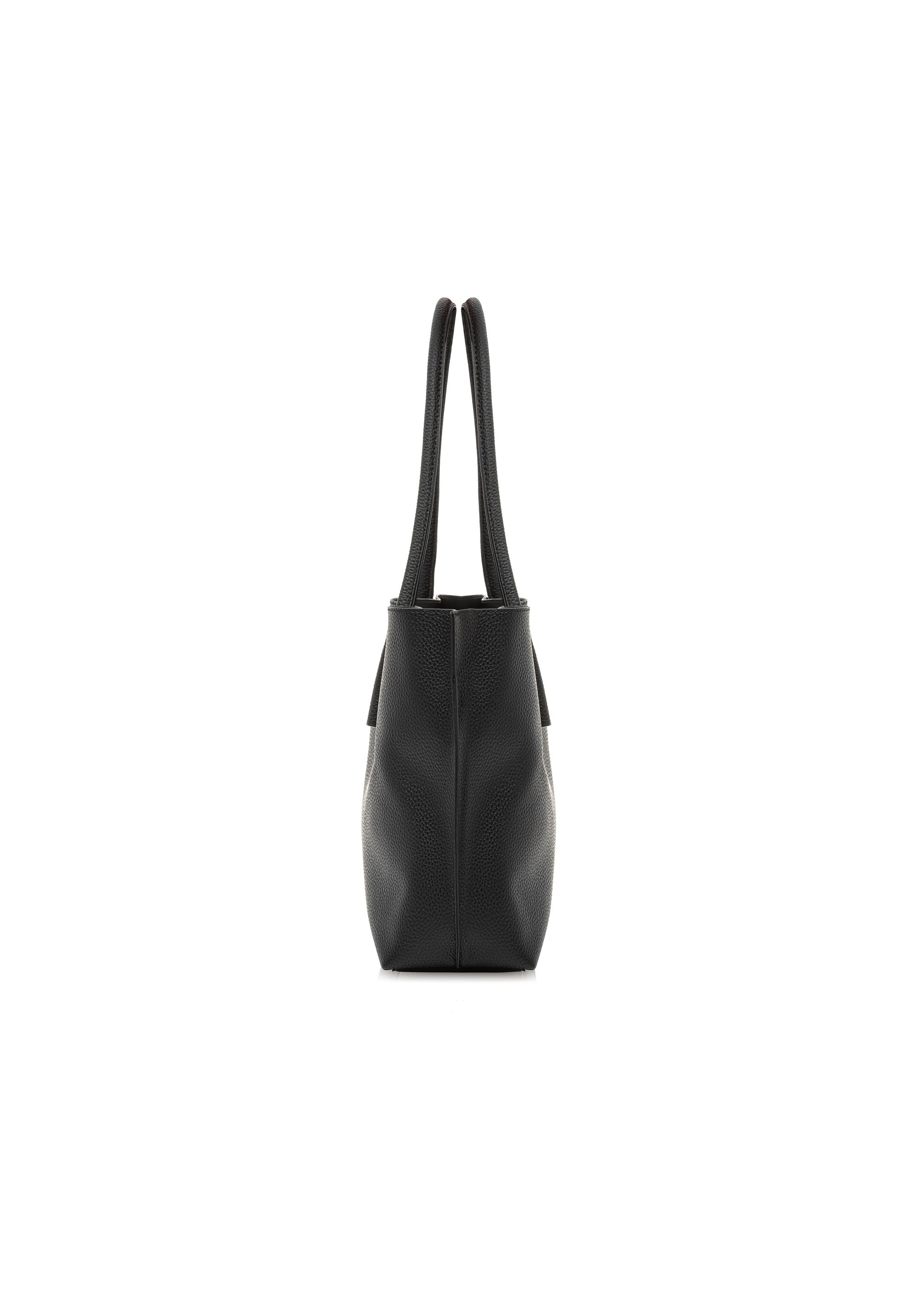 Black women's shopper bag TOREC-0938A-99(W25)-04