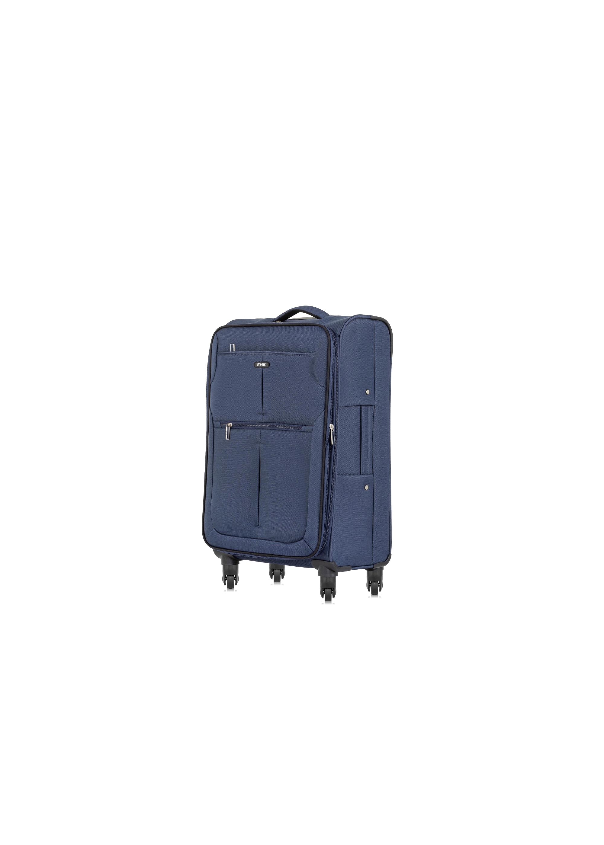 Medium suitcase on wheels WALNY-0030-69-24(W24)-09