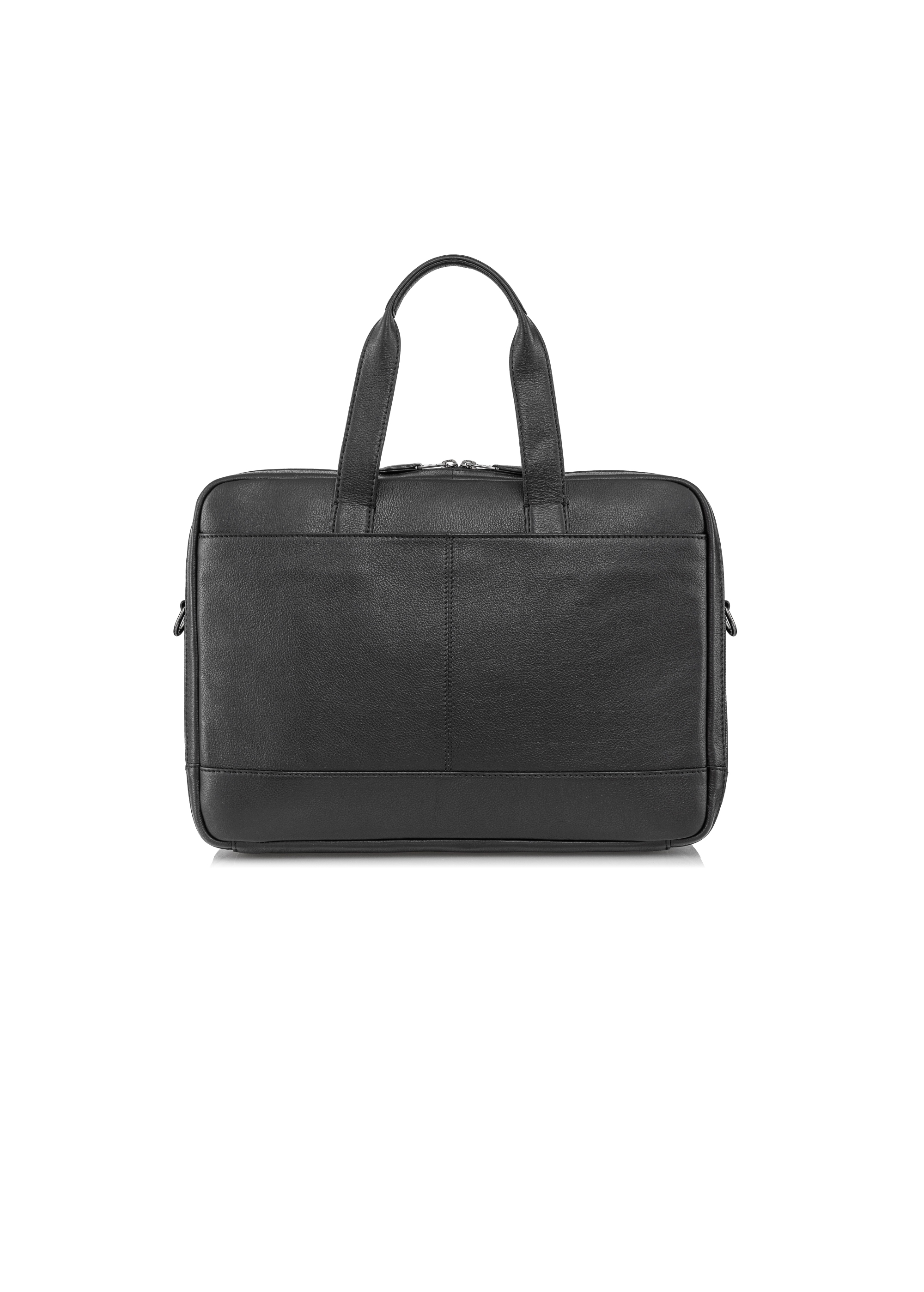 Men's leather bag with embossed logo TORMS-0020B-99(W23)-04