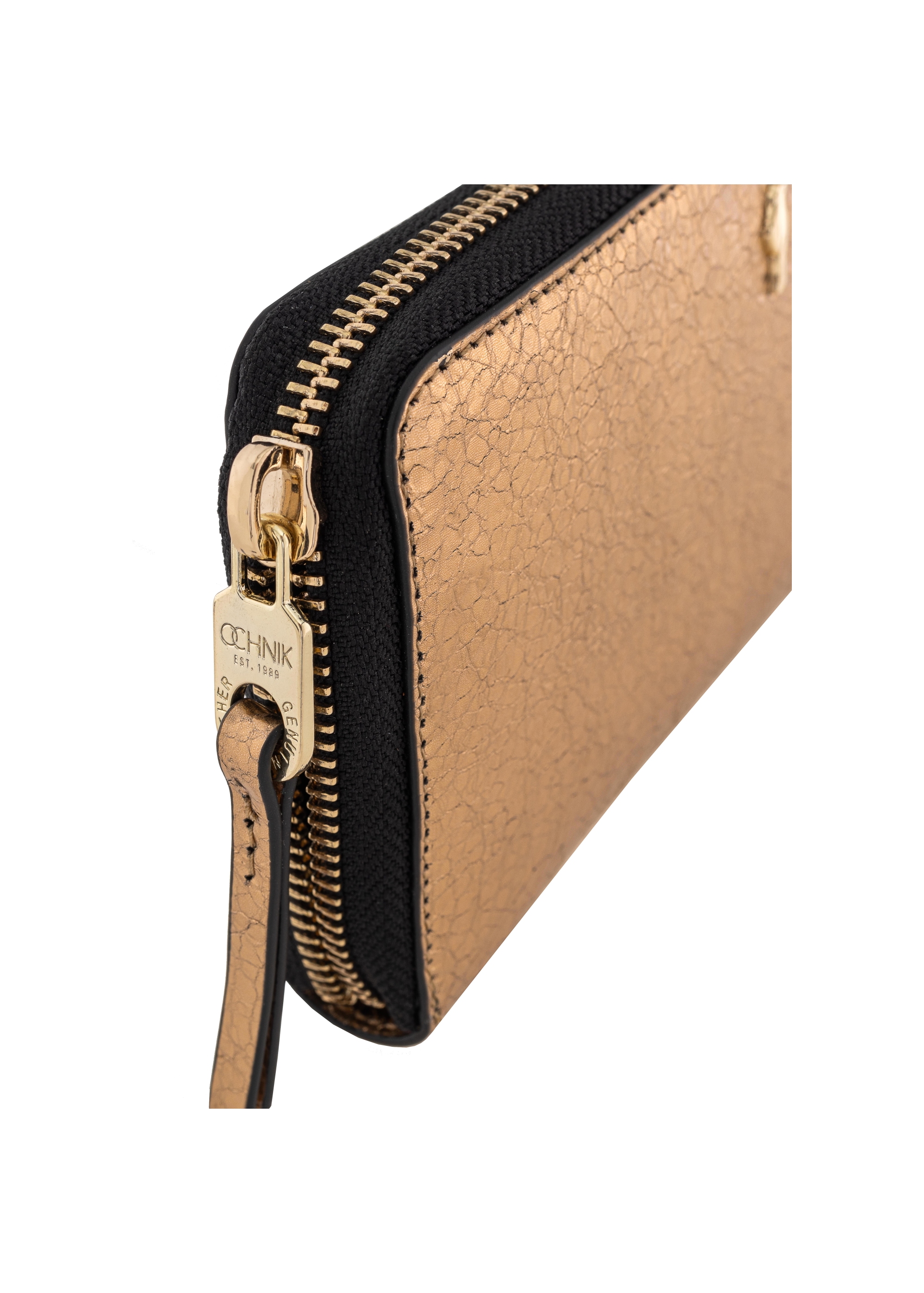 Large gold women's wallet PORES-0875-28(Z23)-05