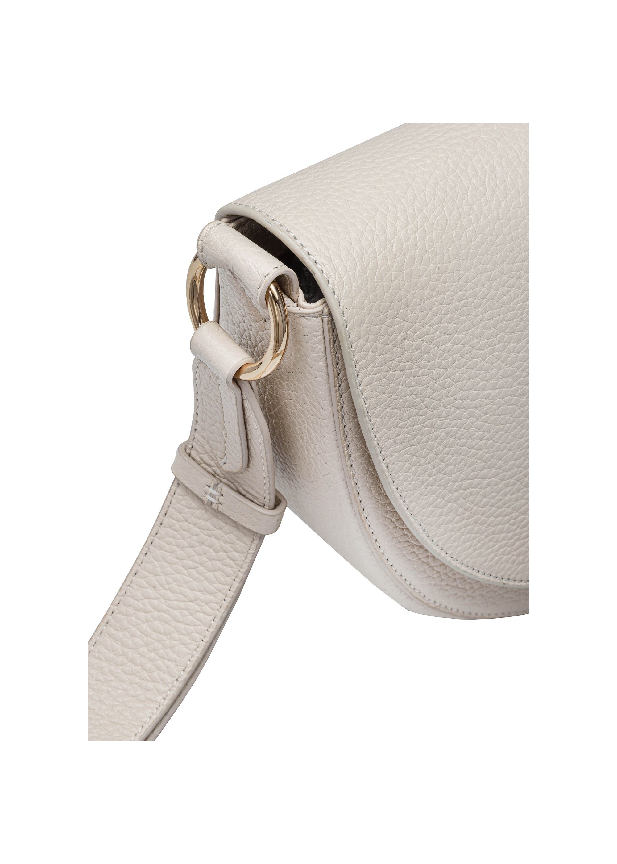 Cream leather women's handbag TORES-0895C-12(W25)-06