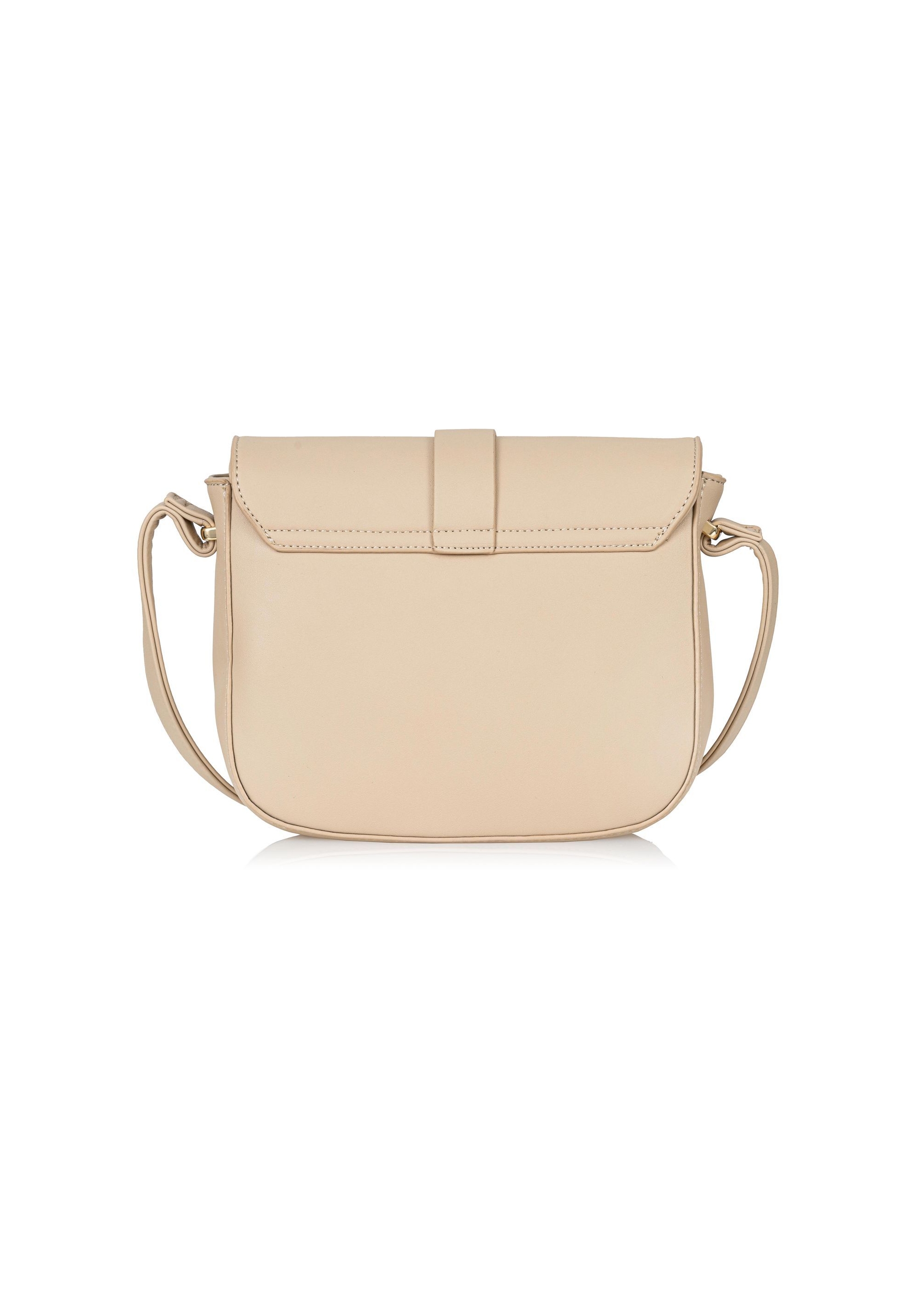 Beige women's logo mailbag TOREC-0627B-82(W24)-04