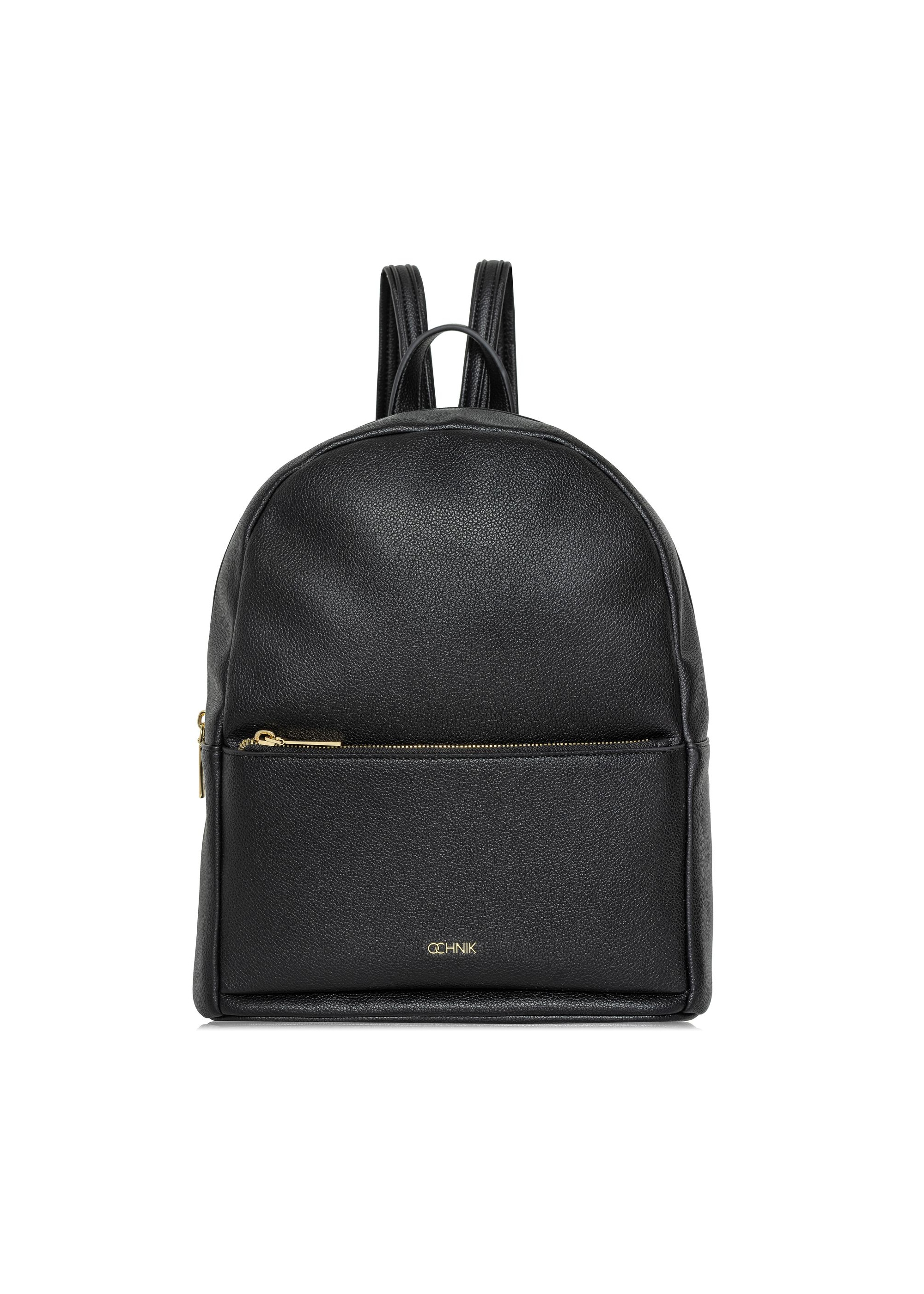 Black medium women's backpack TOREC-0894A-99(W25)-01