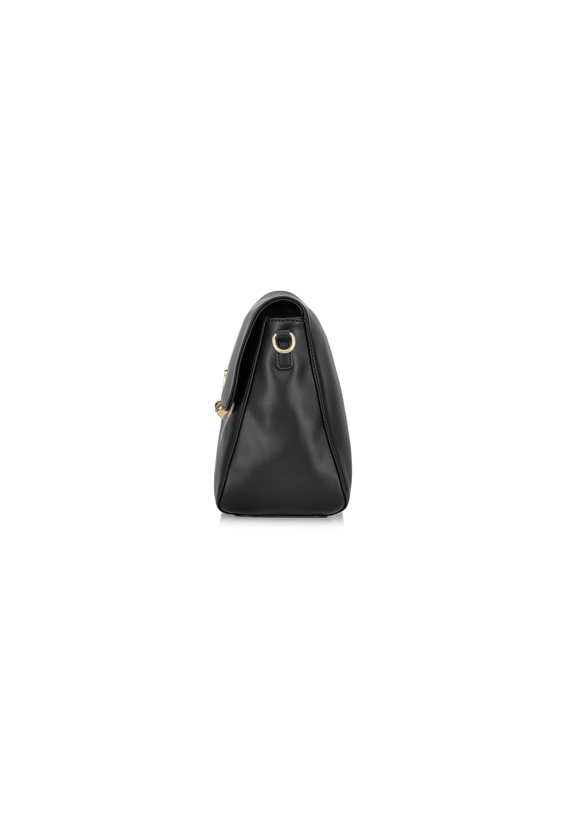 Capacious black women's bag TOREC-0970-99(Z24)-04