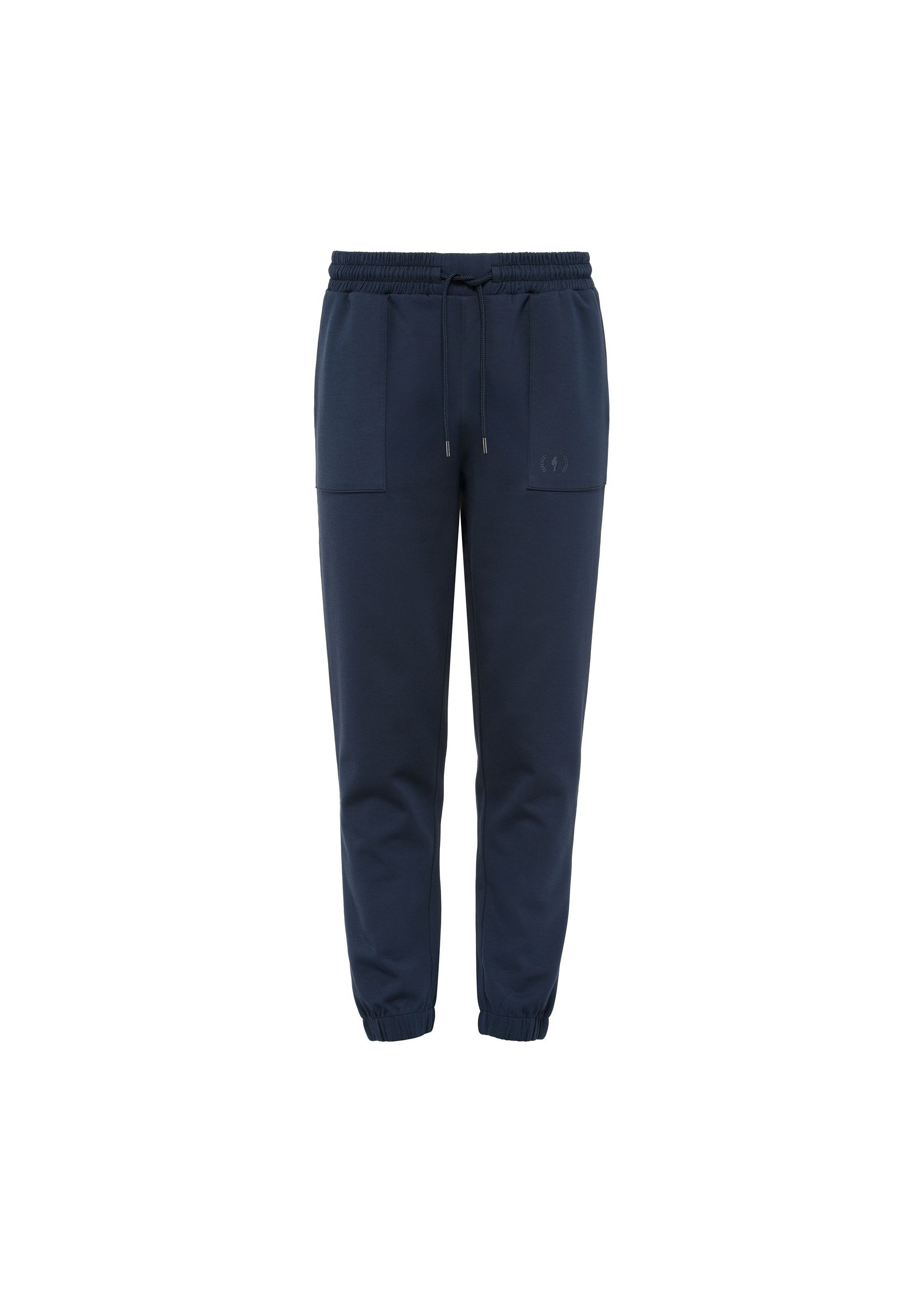 Navy blue men's sweatpants SPOMT-0109-69(W25)