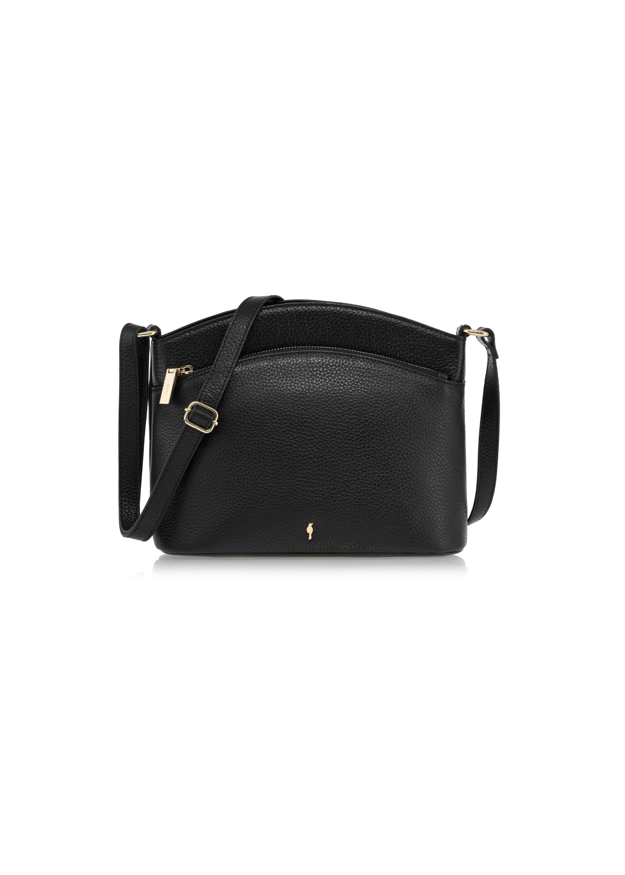 Black leather handbag for women TORES-0955-99(Z23)-01