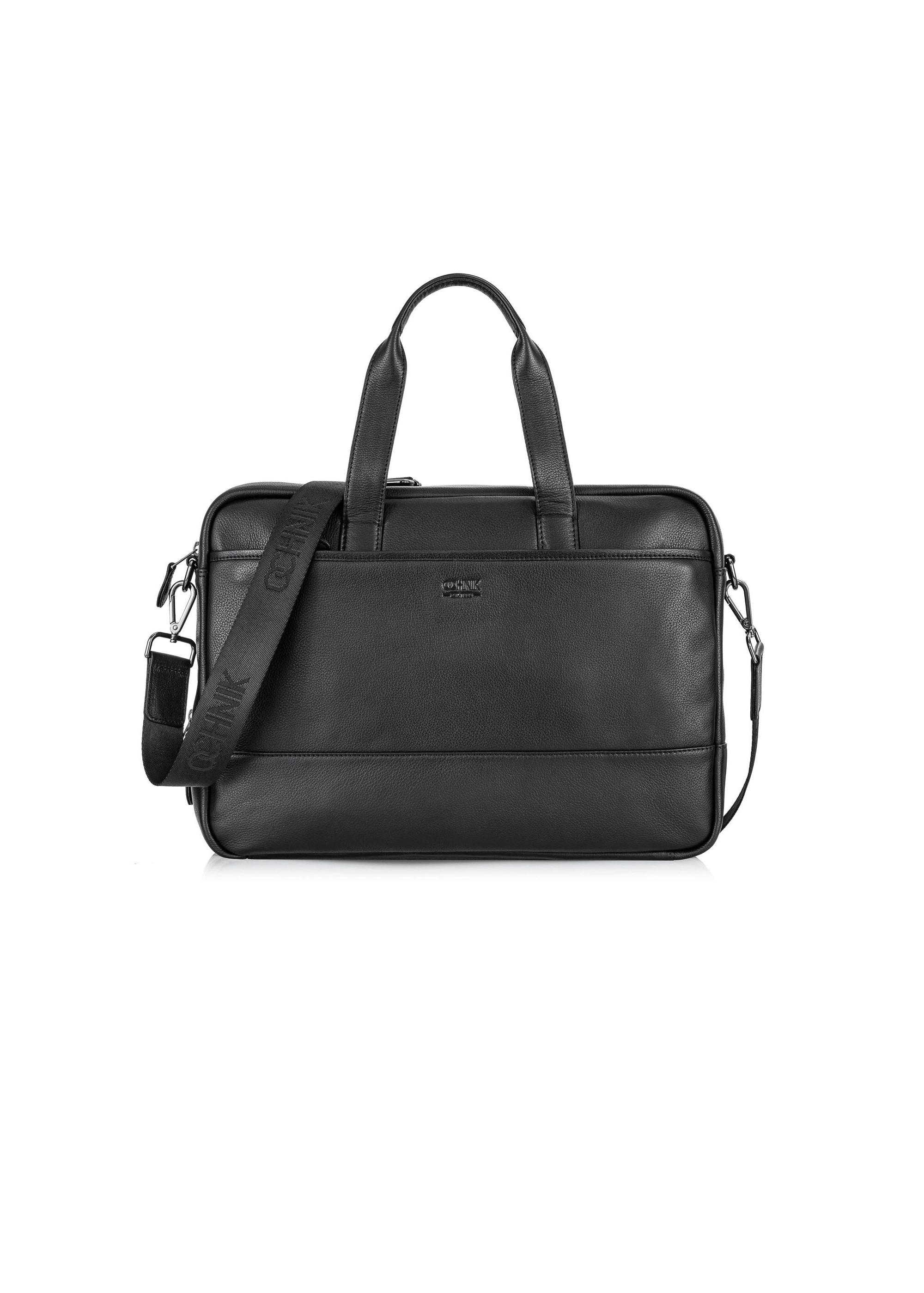 Black leather men's bag TORMS-0015R-99(W25)-01