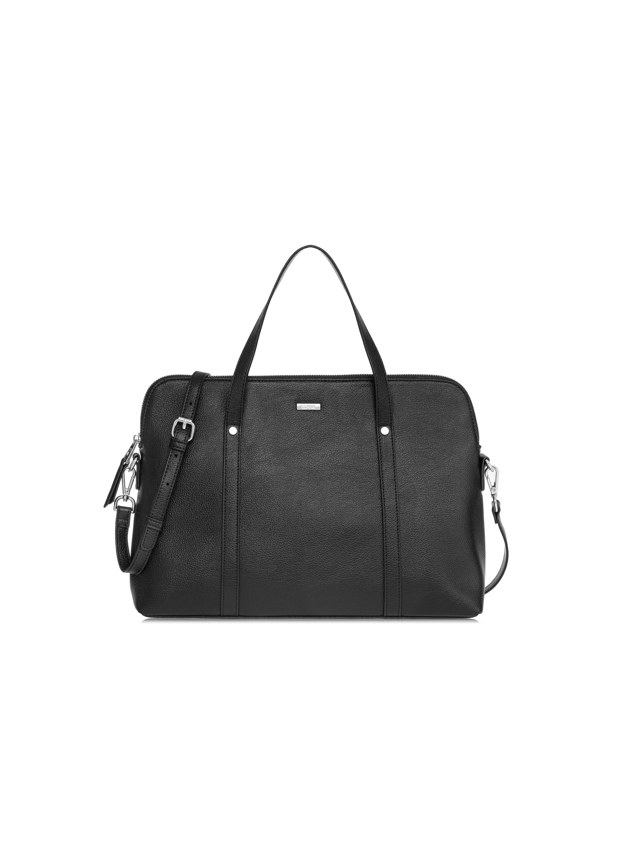 Black elegant women's bag TOREC-1017-99(W25)-01