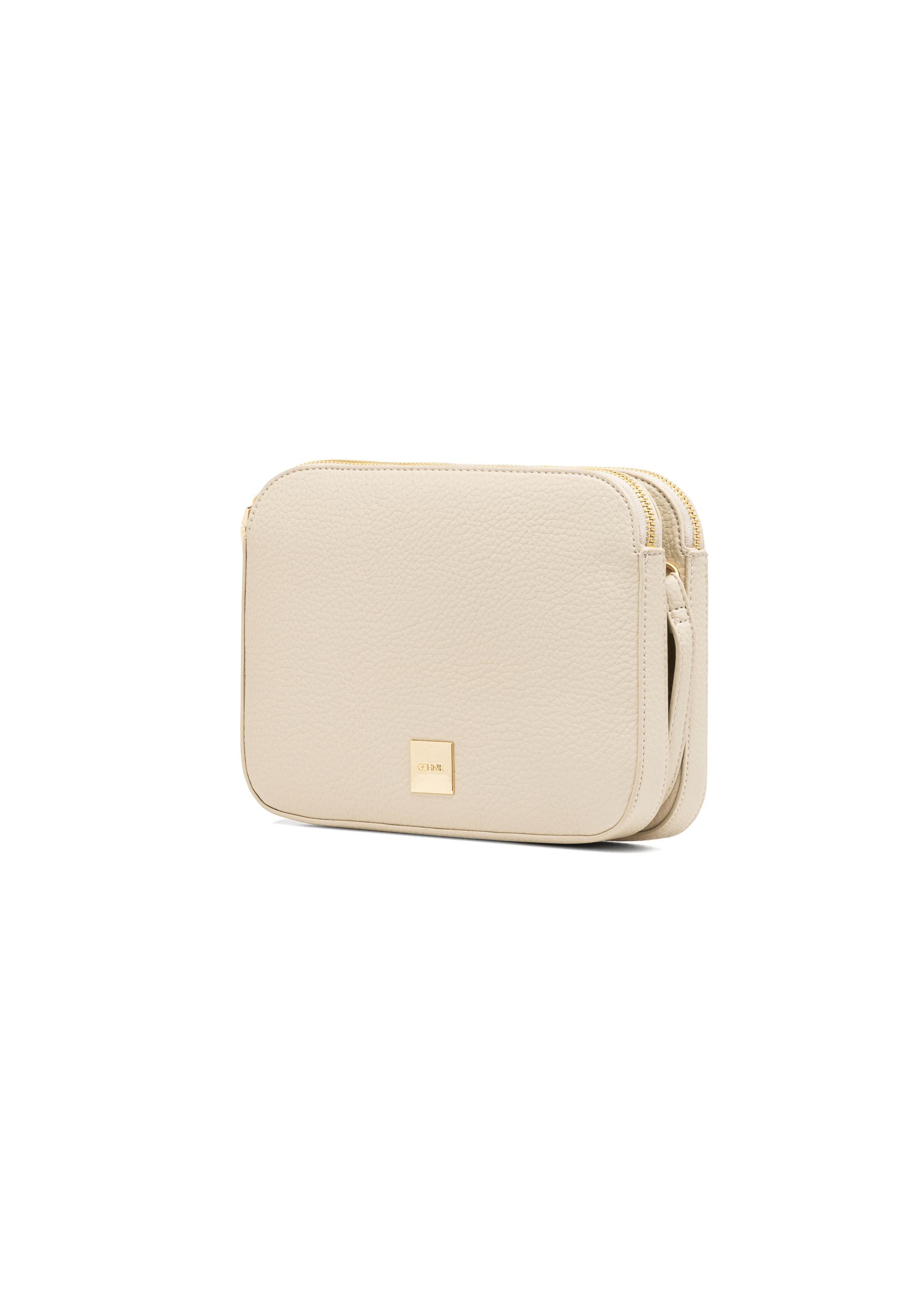 Cream women's shoulder bag TOREC-0205E-16(W25)-02