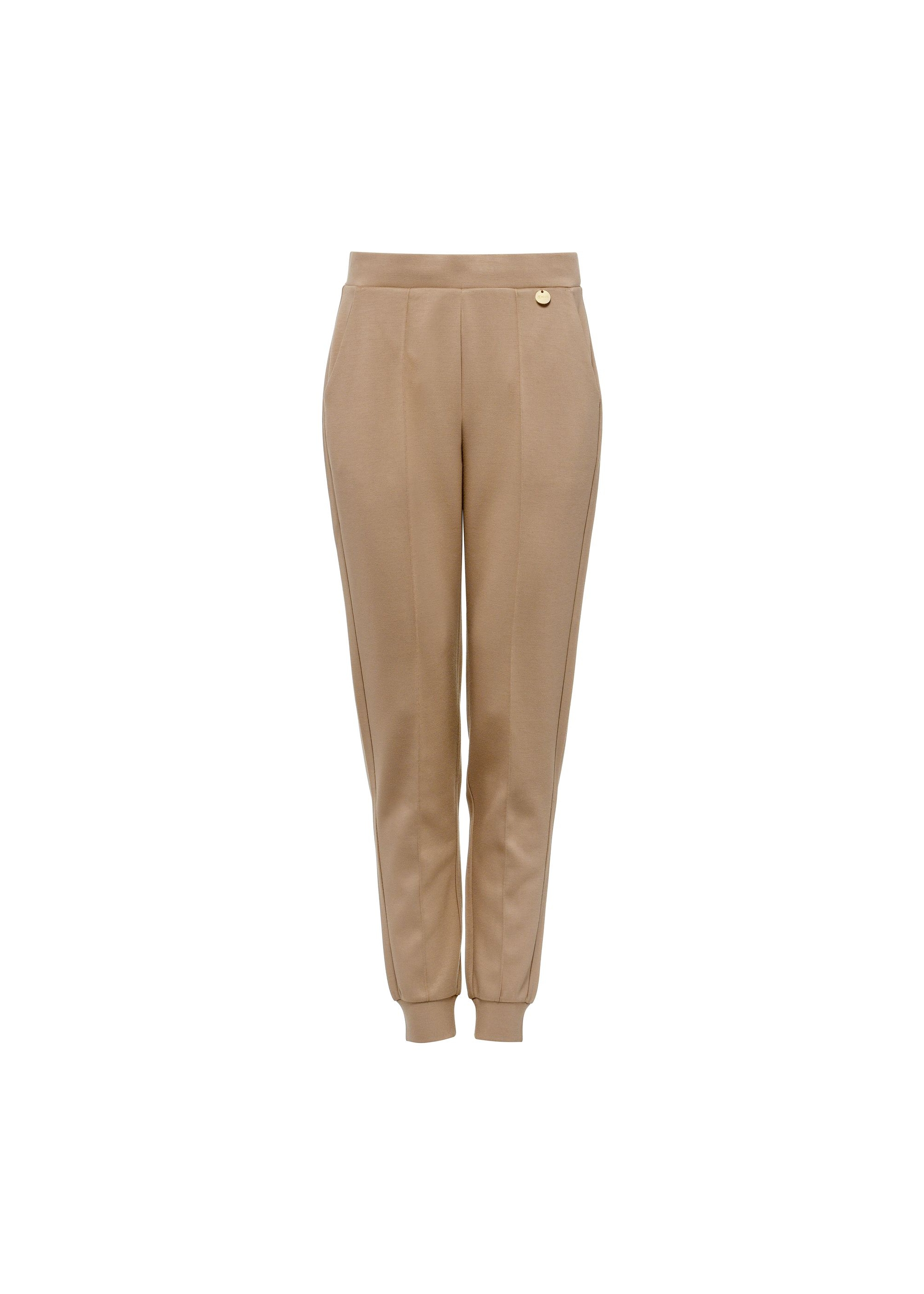 Camel tapered trousers SPODT-0104-24(W25)-04