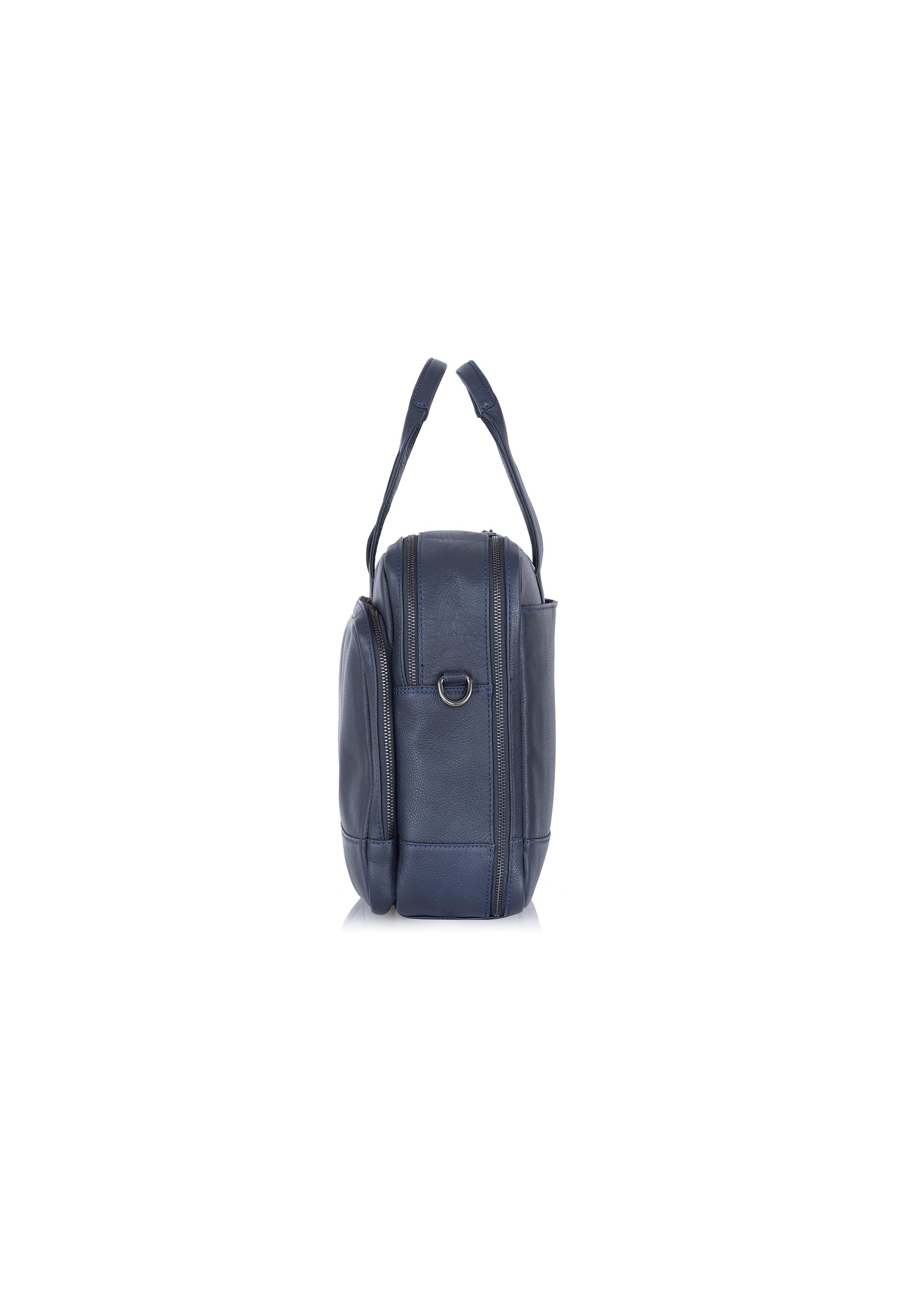 Capacious men's leather bag TORMS-0020A-69(W24)-03