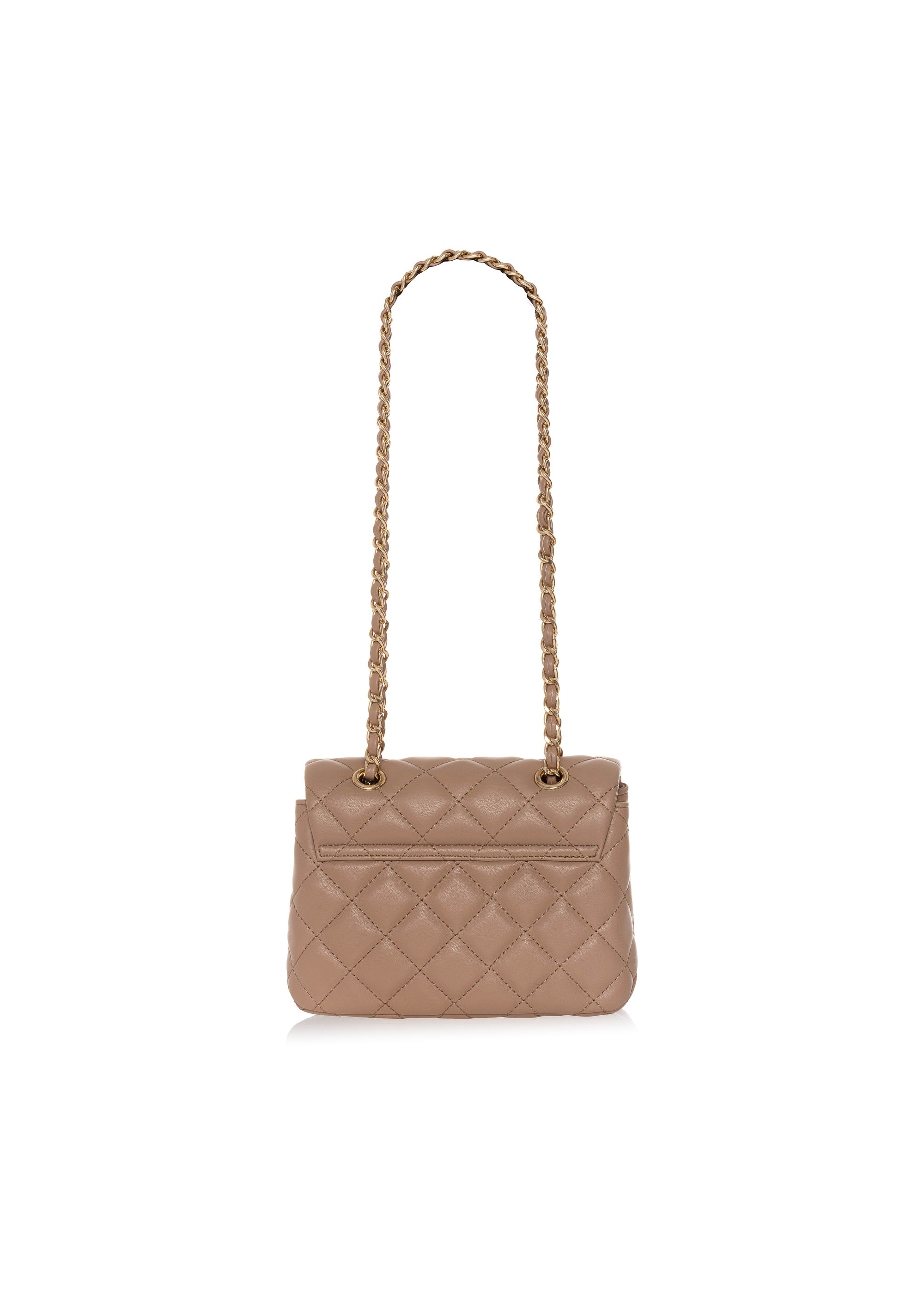 Beige quilted women's handbag TOREC-0932B-81(W25)-03