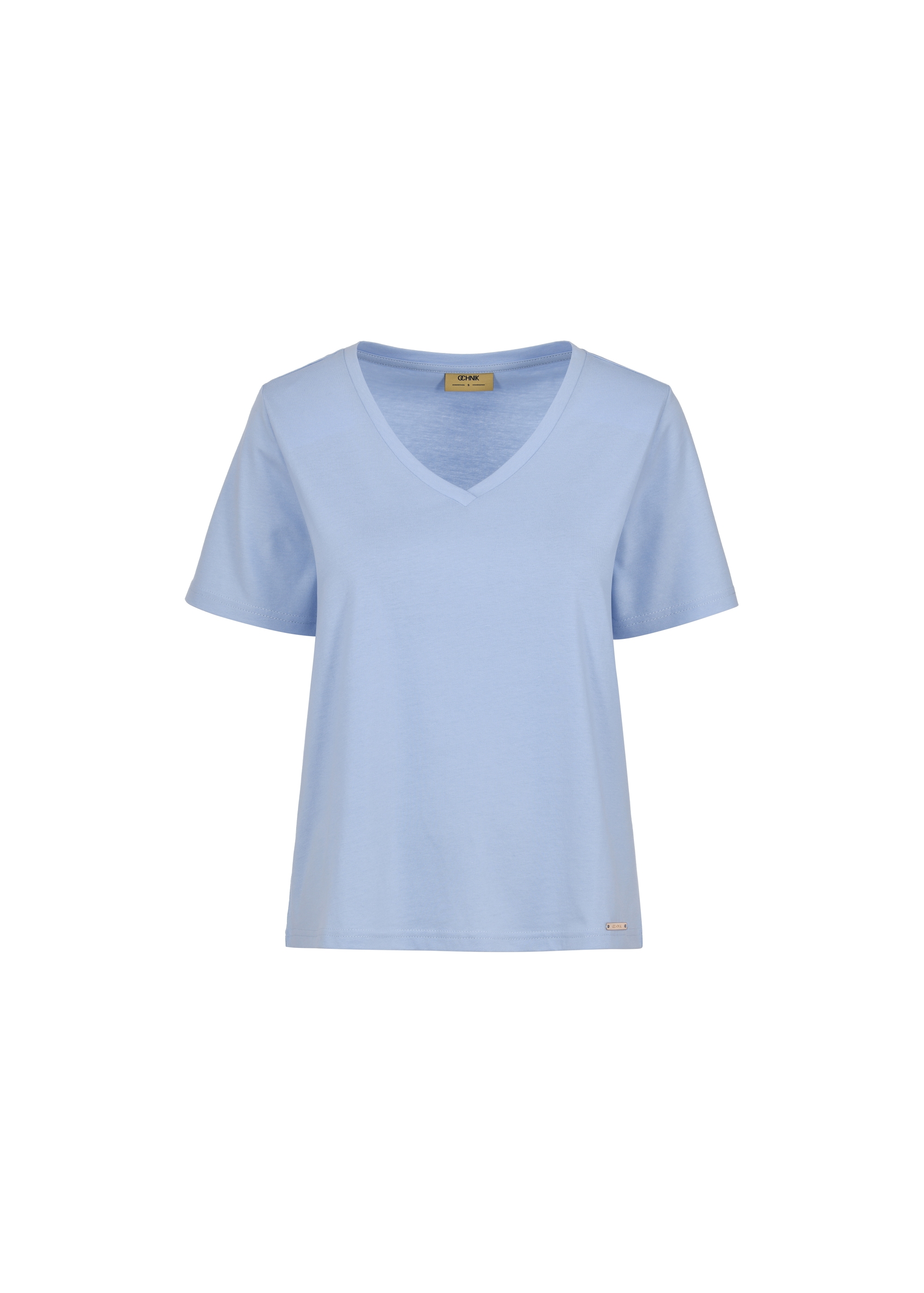 Blue Women's Basic T-shirt TSHDT-0120-62(W24)-03