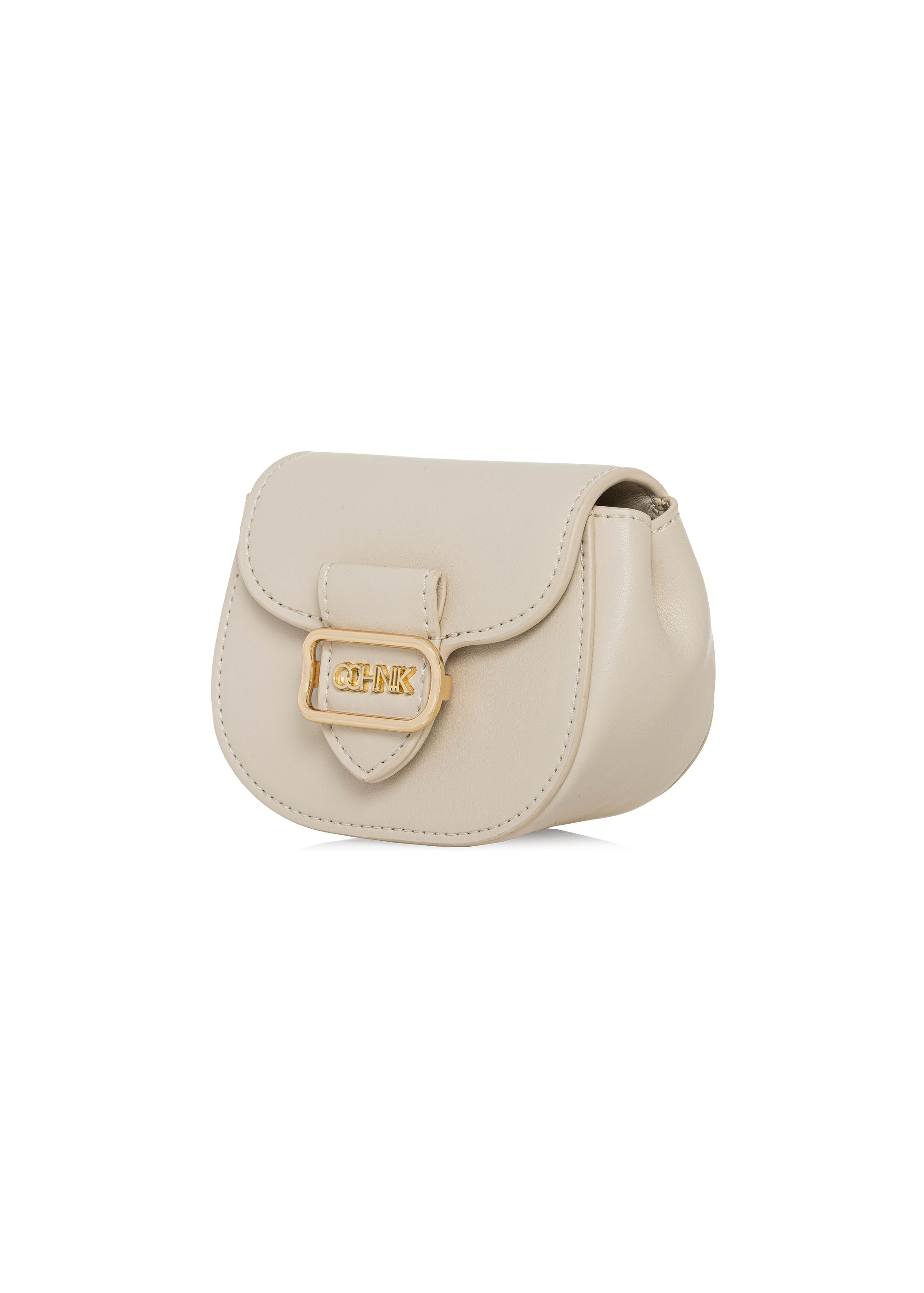 Small cream handbag on a chain TOREC-1013-12(W25)-02