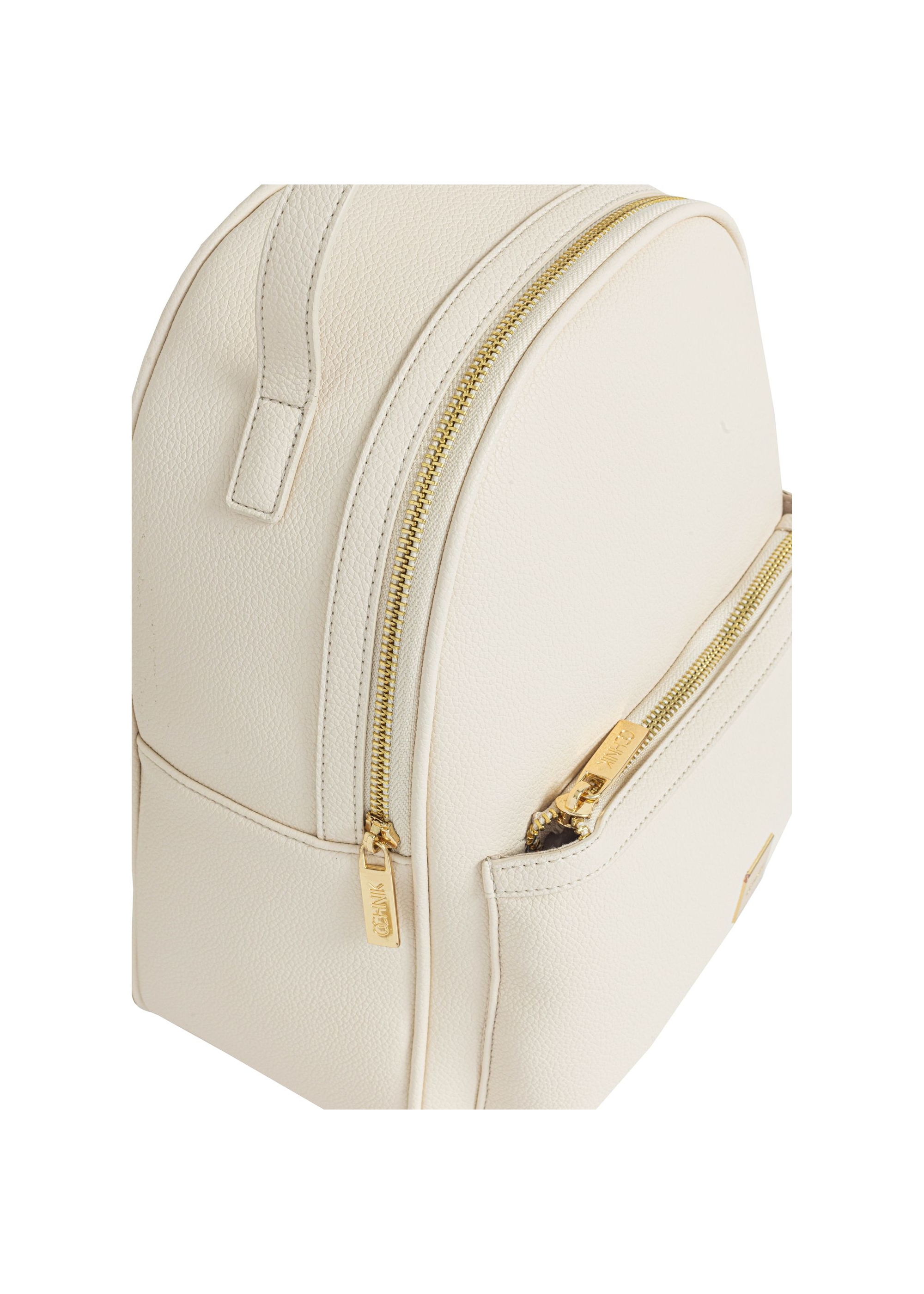 Cream women's medium backpack TOREC-0920A-12(W25)-06