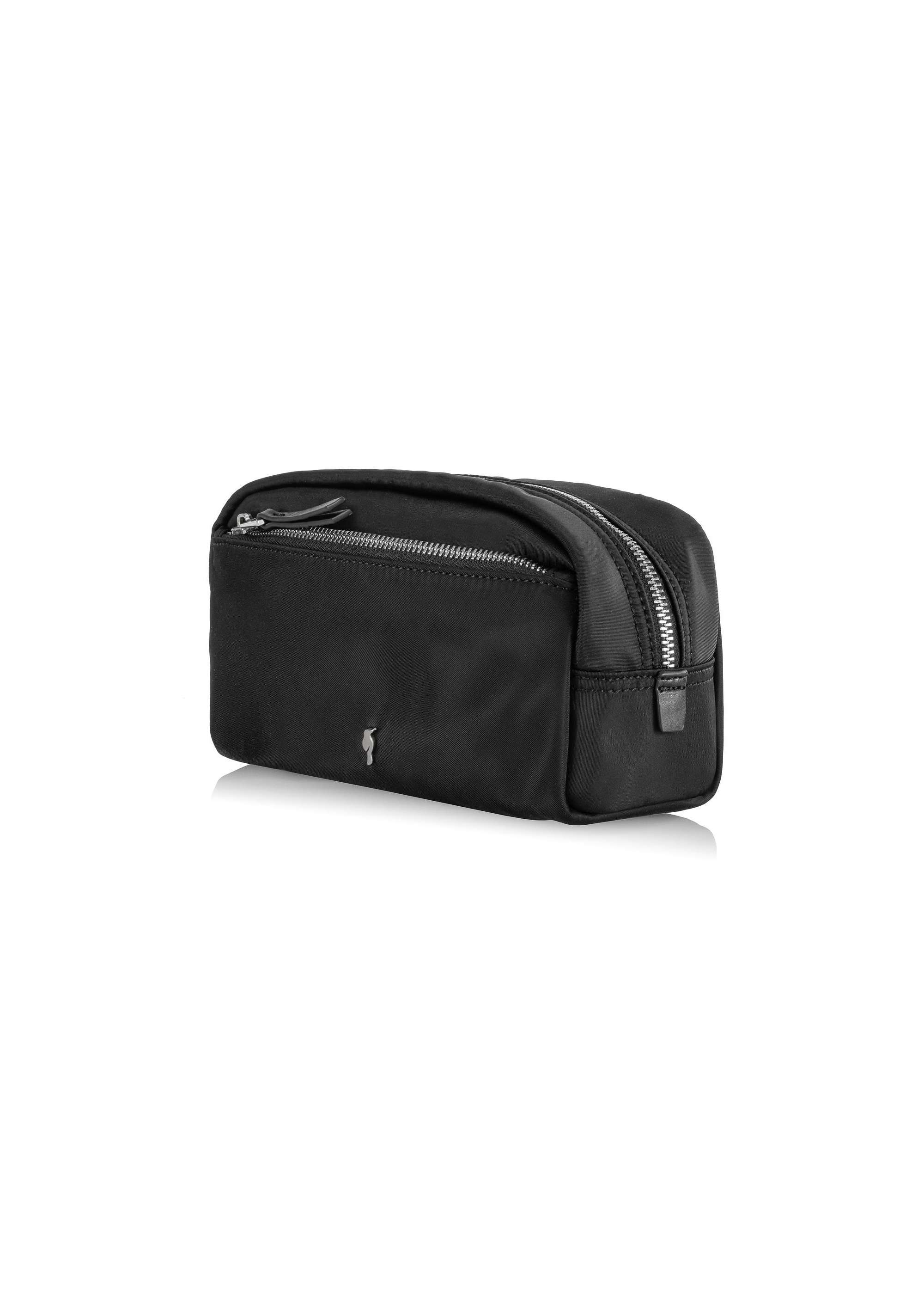 Women's black cosmetic bag TOREN-0271-99(W24)-02