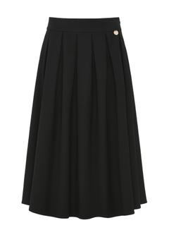 Black midi skirt SPCDT-0093-99(Z24)