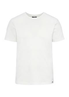 White cotton men's t-shirt TSHMT-0108-11(Z24)