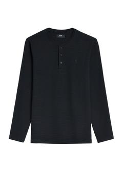 Black men's longsleeve LSLMT-0007-99(Z24)