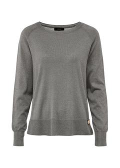 Women's light gray sweater SWEDT-0226-91(Z24)