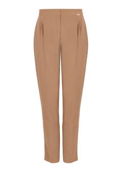 Women's camel tailored pants SPODT-0091-24(W24)
