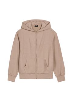Camel women's zippered sweatshirt BLZDT-0108A-1D(W26)
