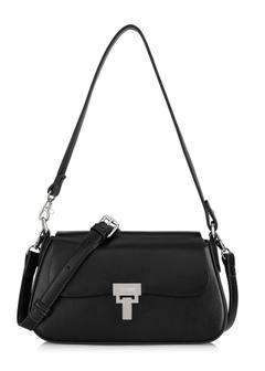 Small trapezoid handbag made of imitation leather TOREC-0957-99(Z24)