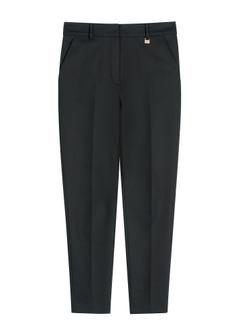 Black women's tailored pants SPODT-0090-99(W26)